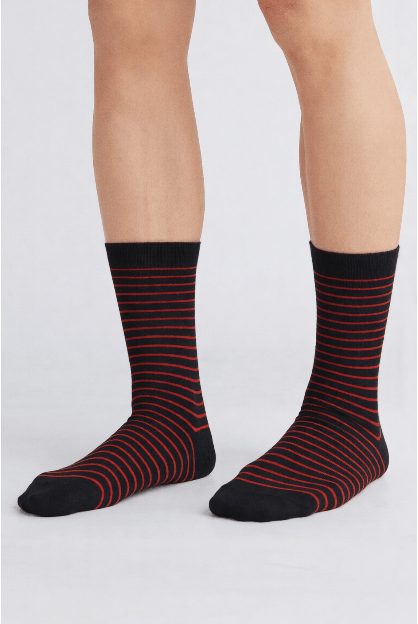 Bio-Baumwoll-Socken mit längerem Bündchen - Evermind.eco