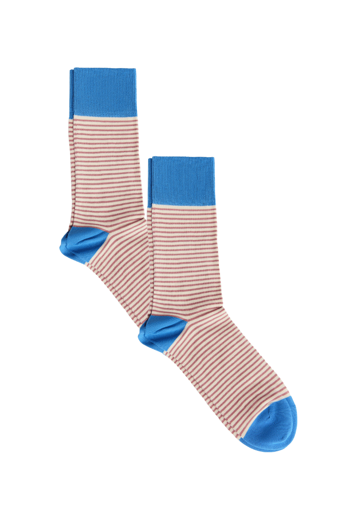 Bio-Baumwoll-Socken mit längerem Bündchen - 2er Pack - Evermind.eco