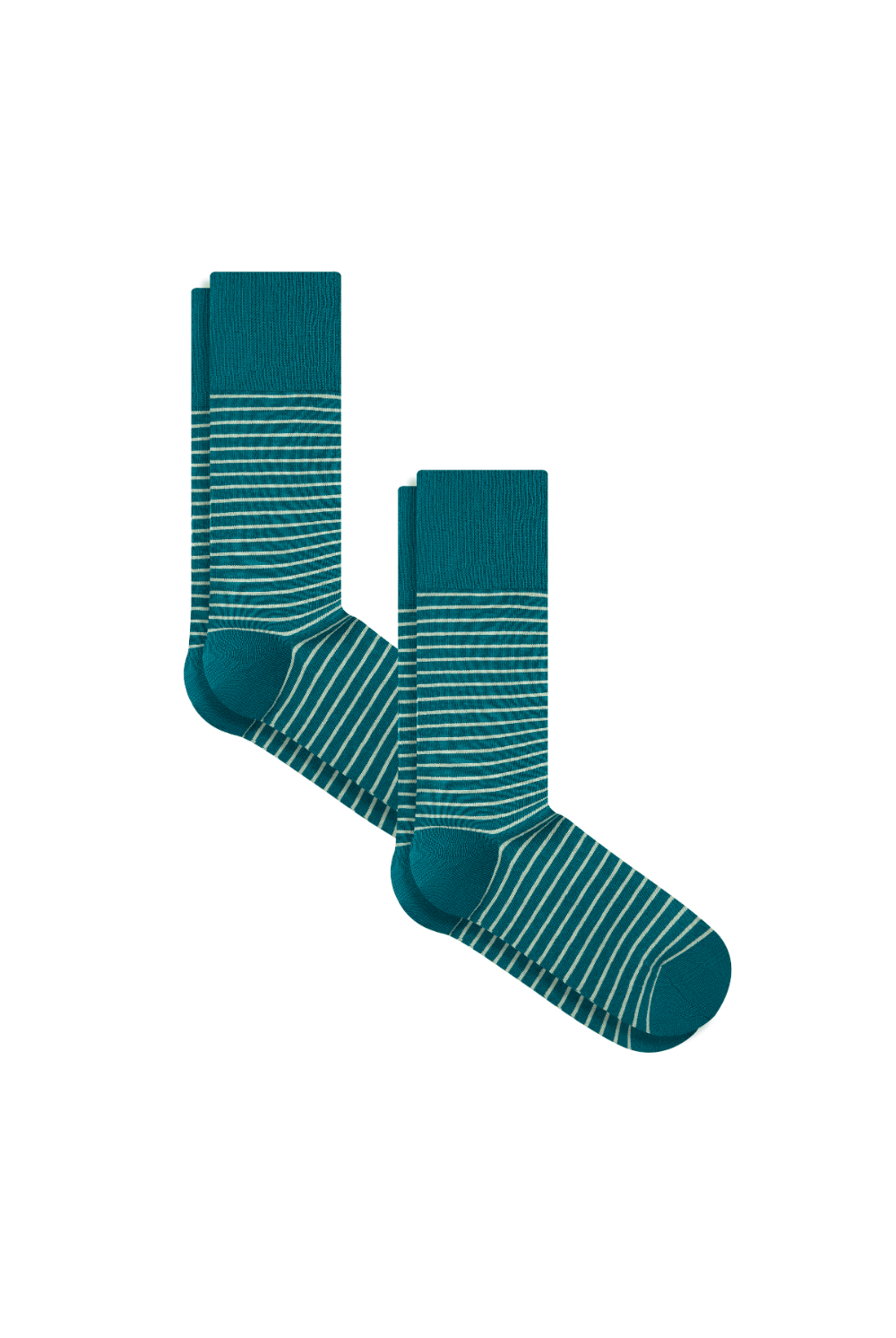 Bio-Baumwoll-Socken mit längerem Bündchen - 2er Pack - Evermind.eco