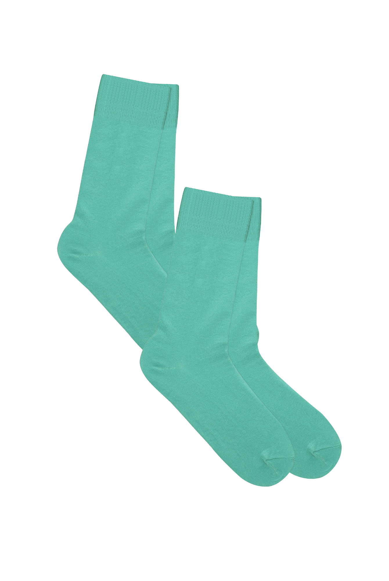 Bio-Baumwoll-Socken mit längerem Bündchen - 2er Pack - Evermind.eco