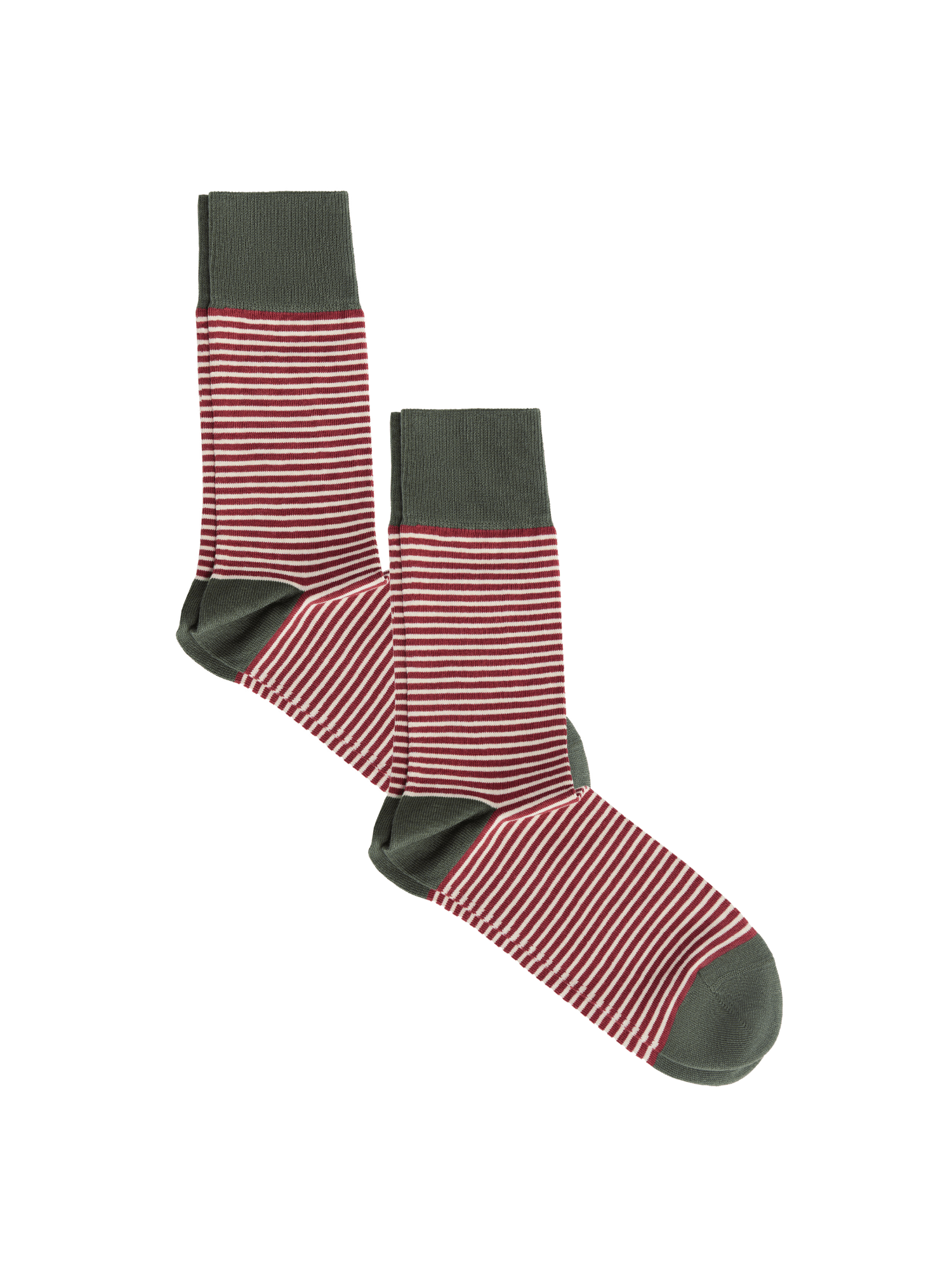Bio-Baumwoll-Socken mit längerem Bündchen - 2er Pack - Evermind.eco