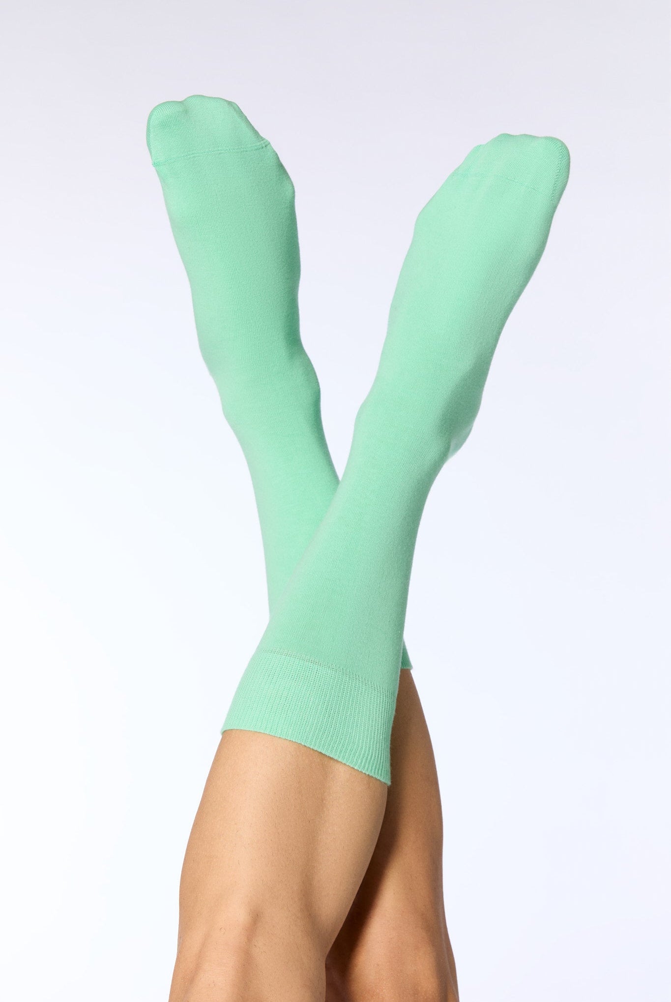 Bio-Baumwoll-Socken mit längerem Bündchen - Evermind.eco
