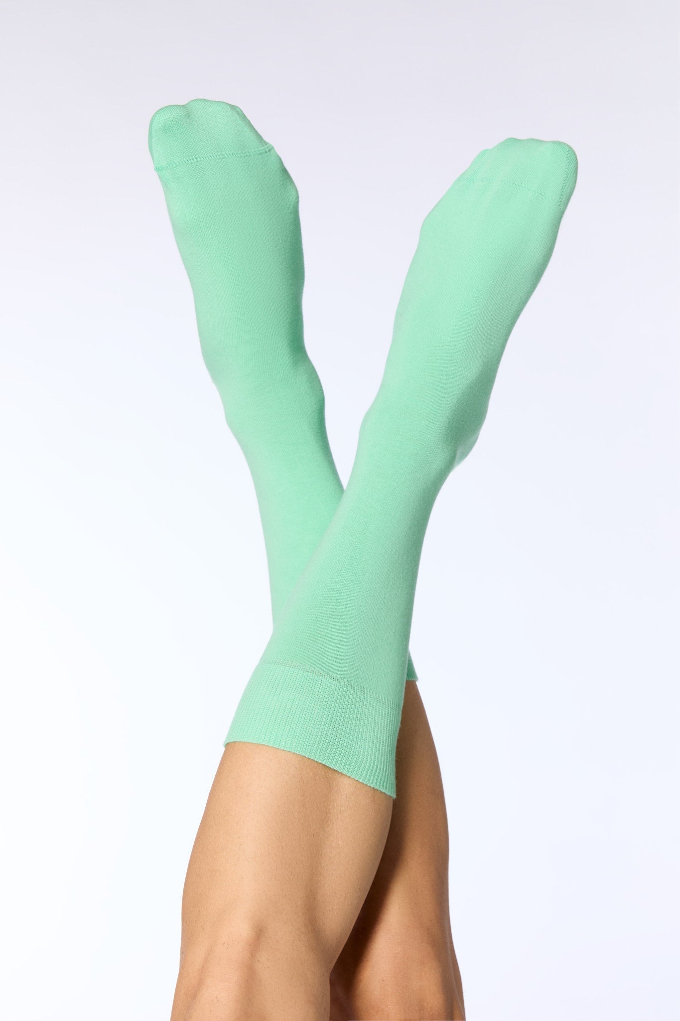 Bio-Baumwoll-Socken mit längerem Bündchen - Evermind.eco