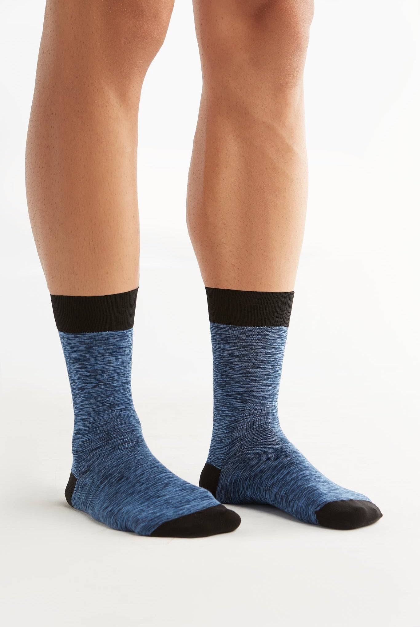 Bio-Baumwoll-Socken mit längerem Bündchen - Evermind.eco