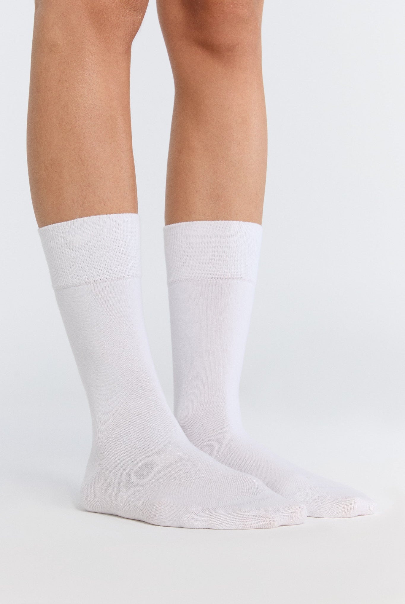Bio-Baumwoll-Socken mit längerem Bündchen - Evermind.eco