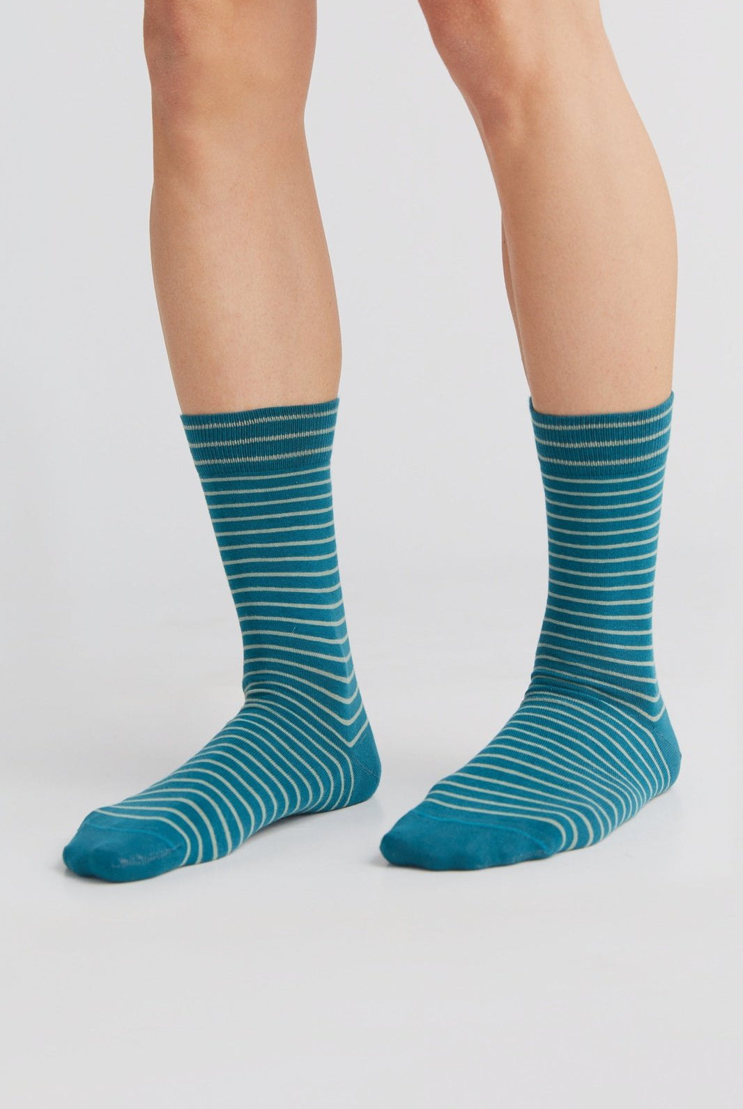 Bio-Baumwoll-Socken mit längerem Bündchen - 4er Pack - Evermind.eco