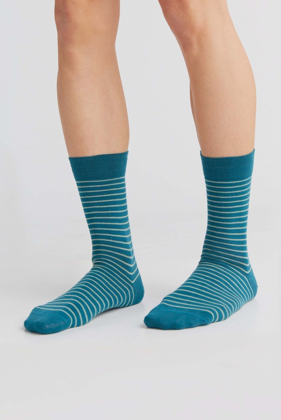Bio-Baumwoll-Socken mit längerem Bündchen - 4er Pack - Evermind.eco