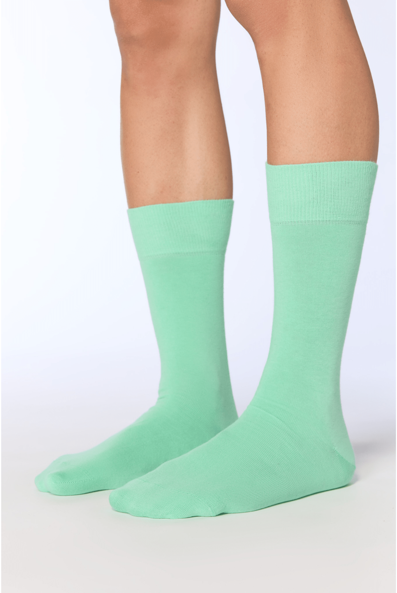 Bio-Baumwoll-Socken mit längerem Bündchen - Evermind.eco