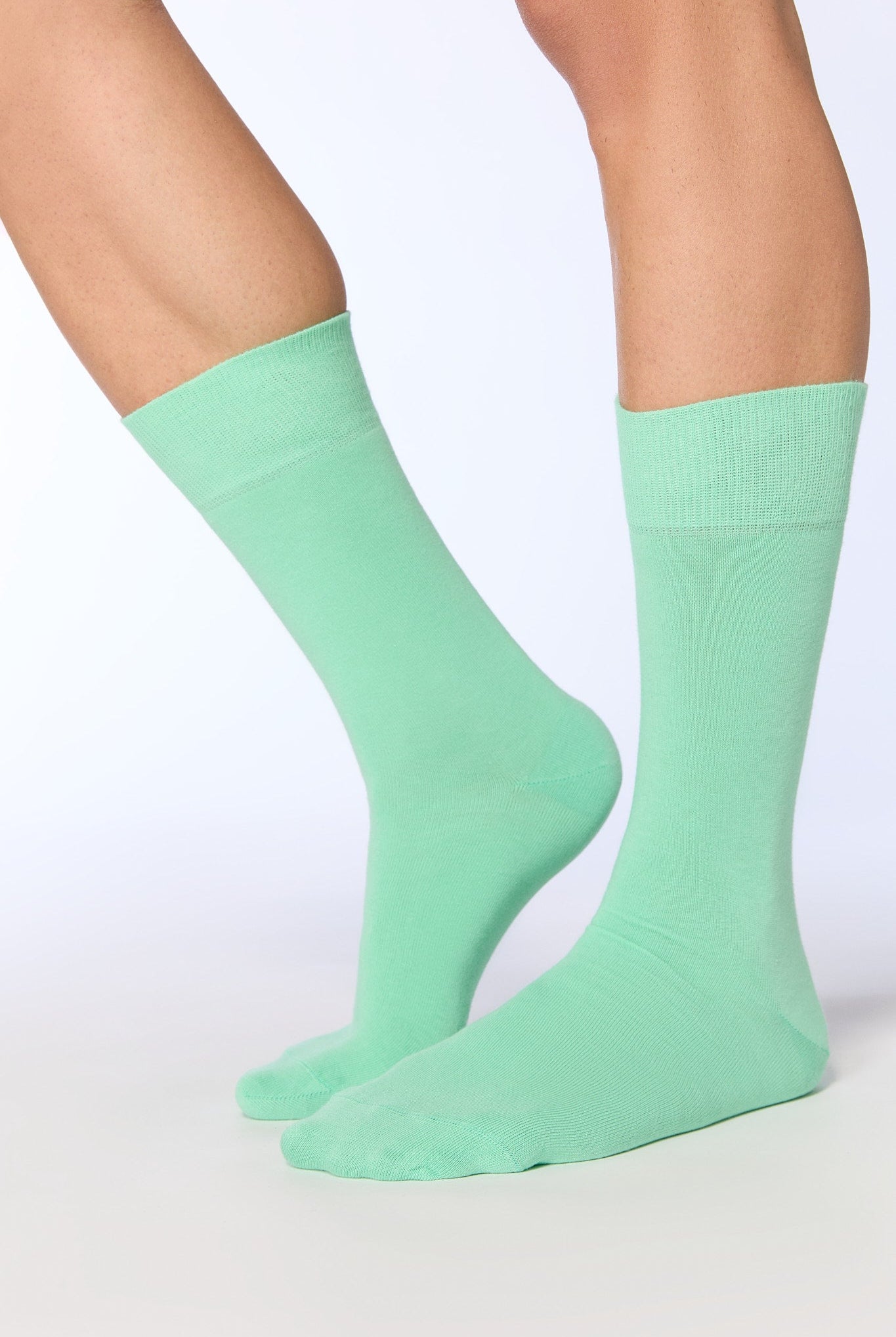 Bio-Baumwoll-Socken mit längerem Bündchen - Evermind.eco