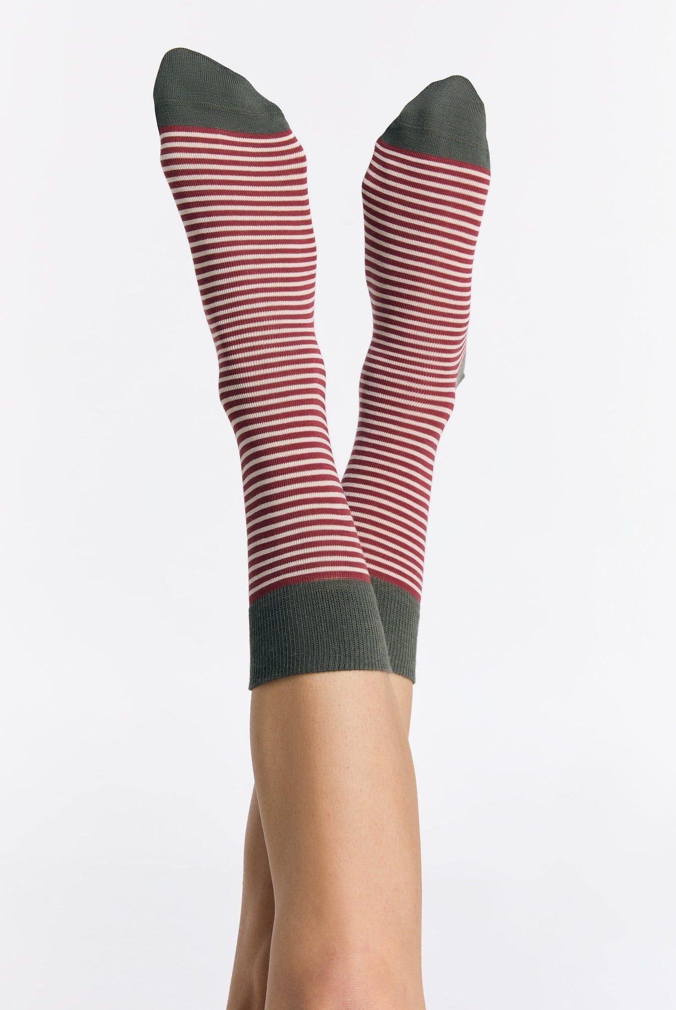 Bio-Baumwoll-Socken mit längerem Bündchen - Evermind.eco