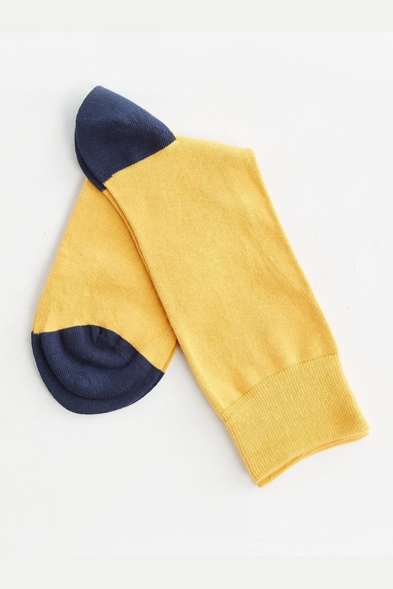 Bio-Baumwoll-Socken mit längerem Bündchen - 6er Pack - Evermind.eco