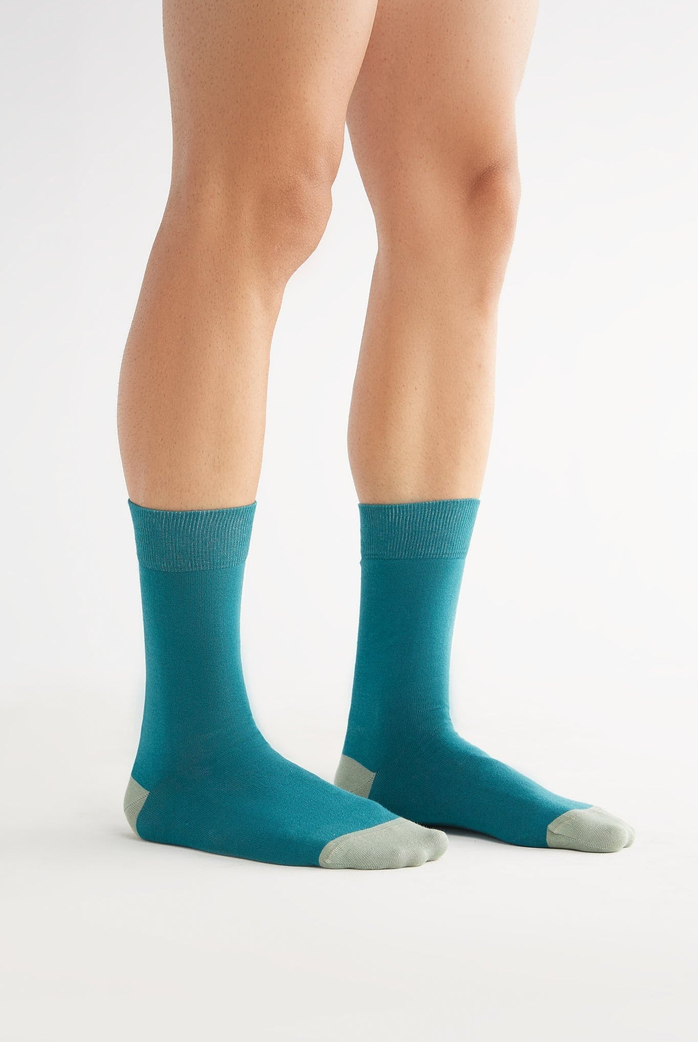 Bio-Baumwoll-Socken mit längerem Bündchen - Evermind.eco