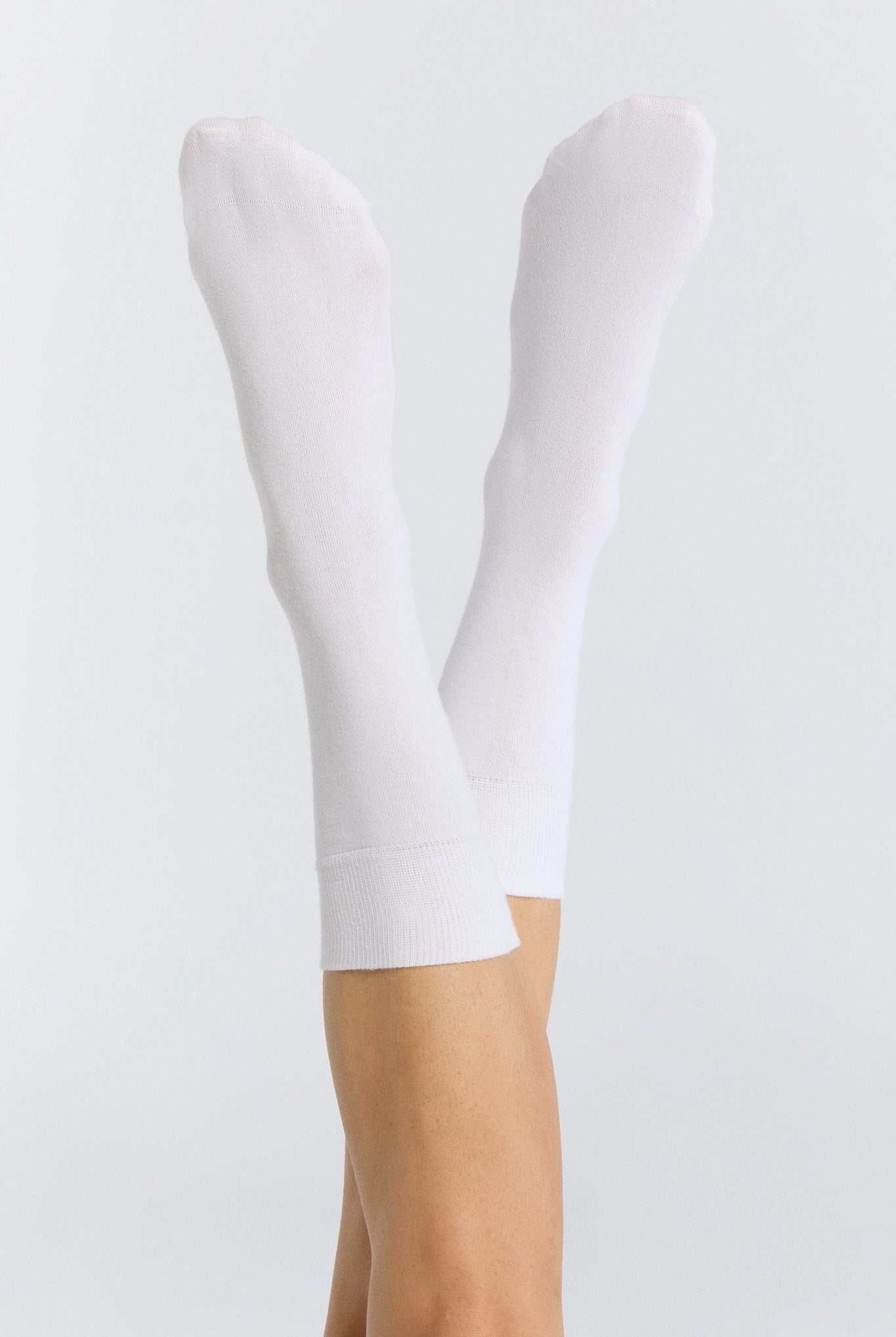 Bio-Baumwoll-Socken mit längerem Bündchen - Evermind.eco