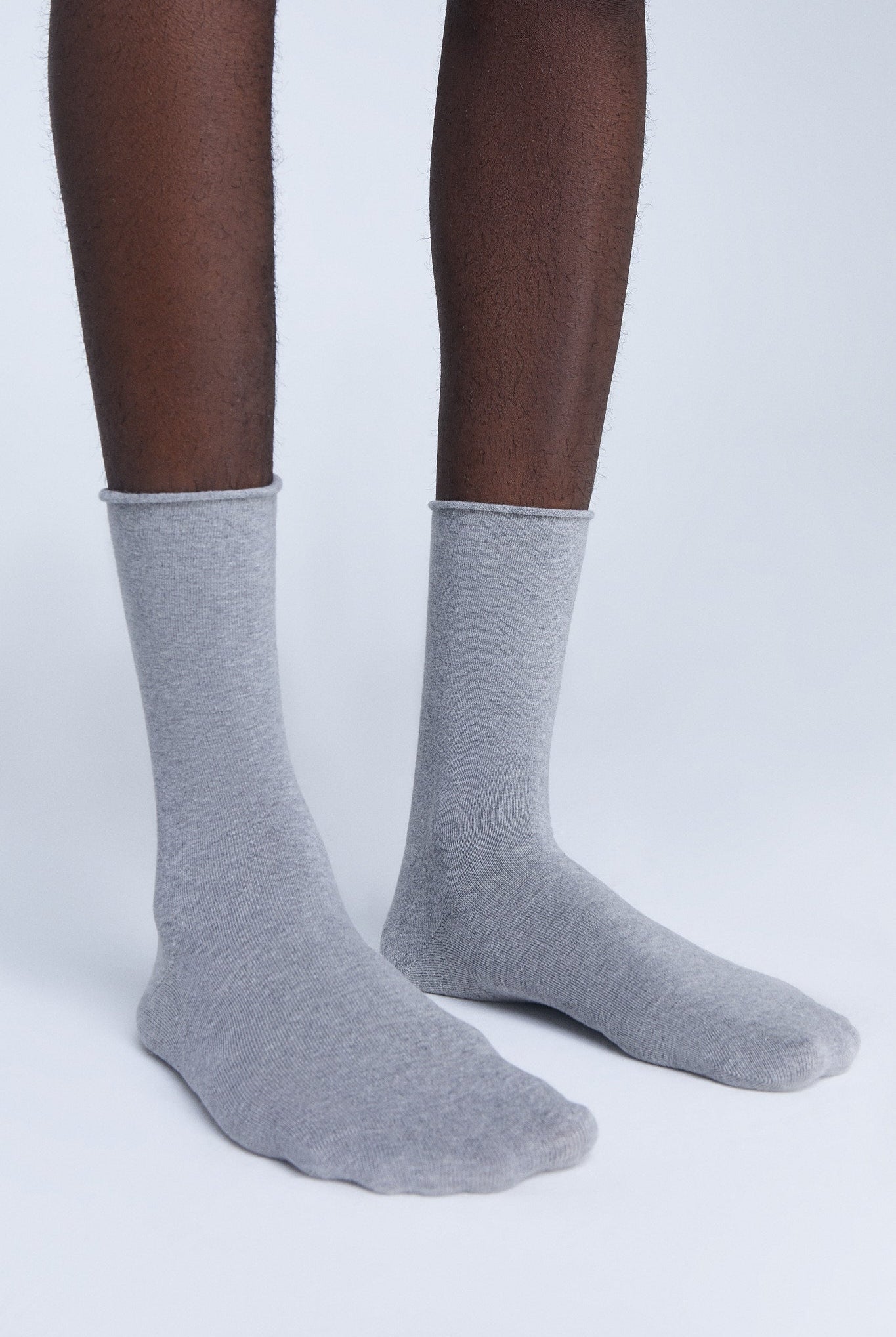 Bio-Baumwoll-Socken mit Rollrand Unisex - Evermind.eco