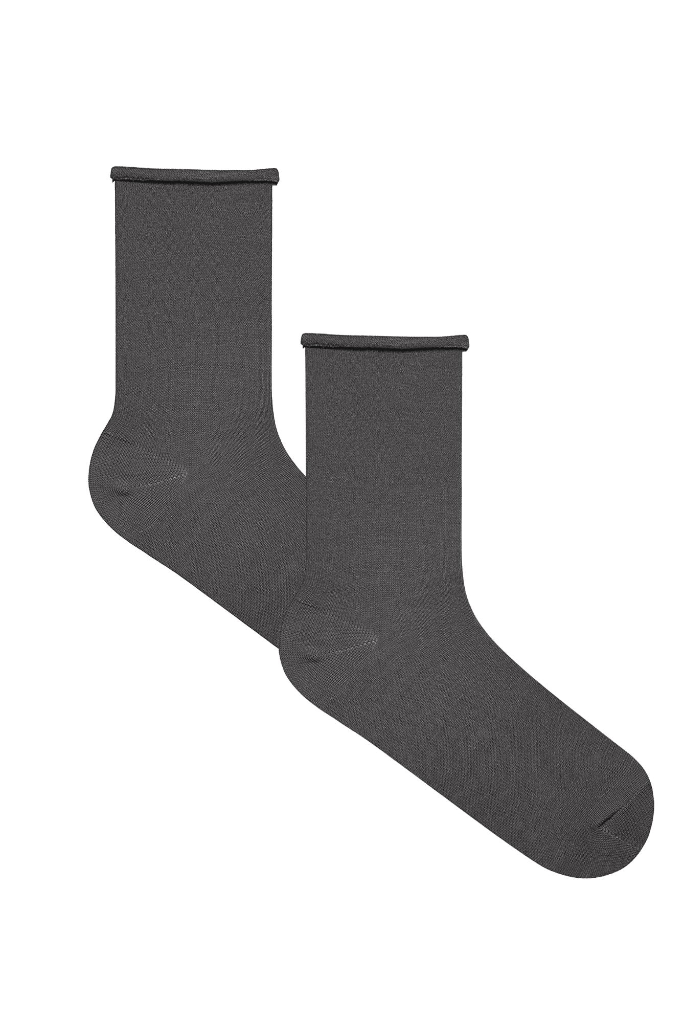 Bio-Baumwoll-Socken mit Rollrand Unisex – 2er Pack - Evermind.eco