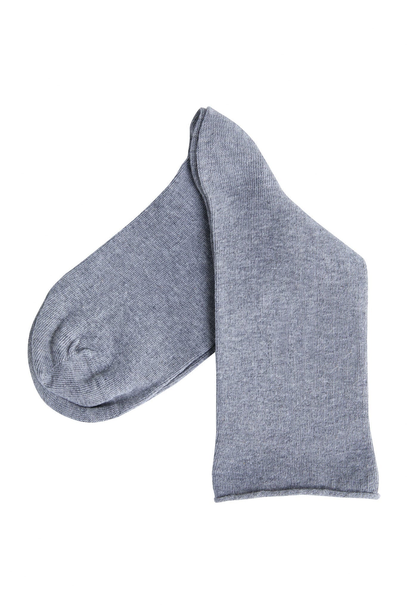 Bio-Baumwoll-Socken mit Rollrand Unisex – 2er Pack - Evermind.eco