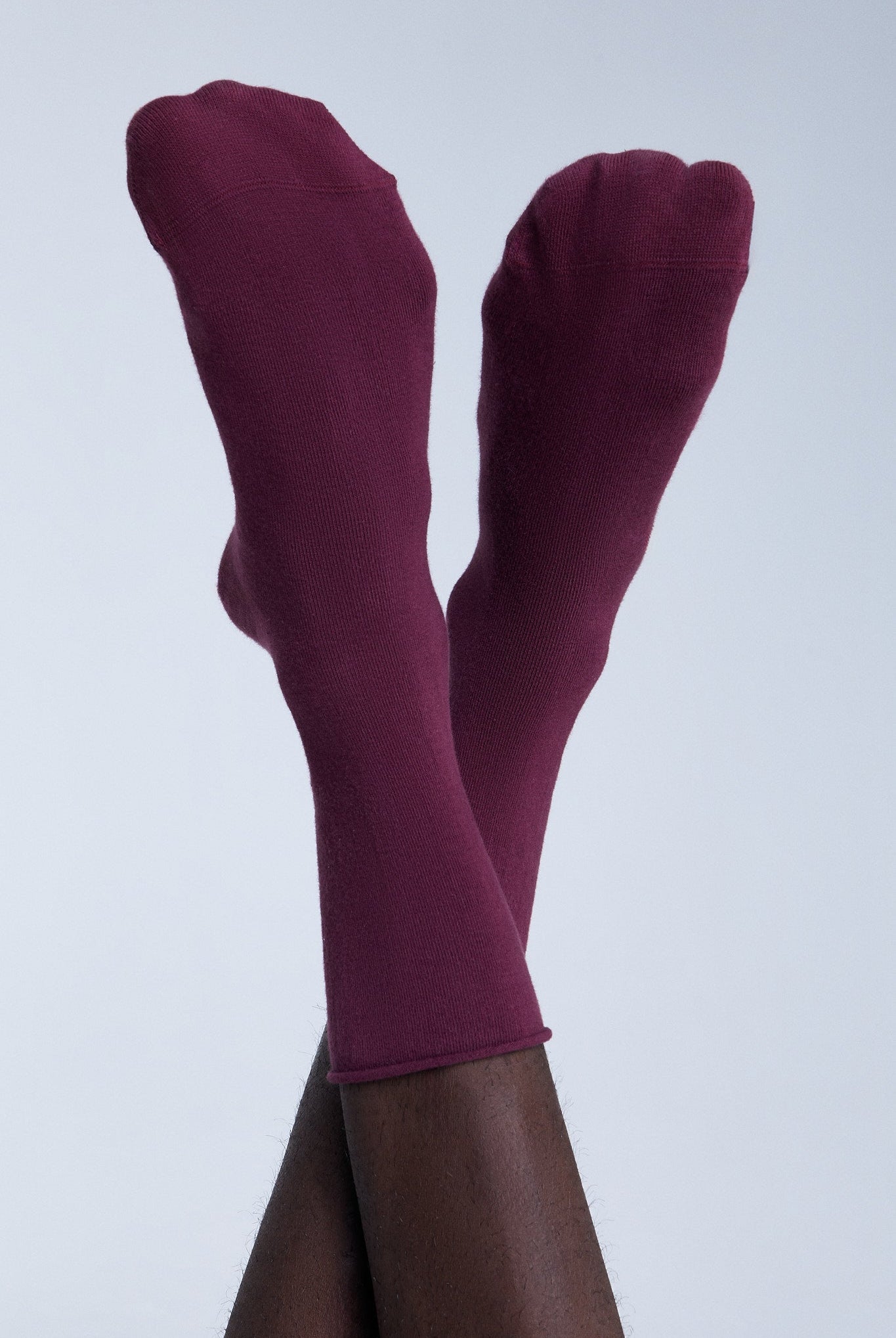 Bio-Baumwoll-Socken mit Rollrand Unisex - Evermind.eco