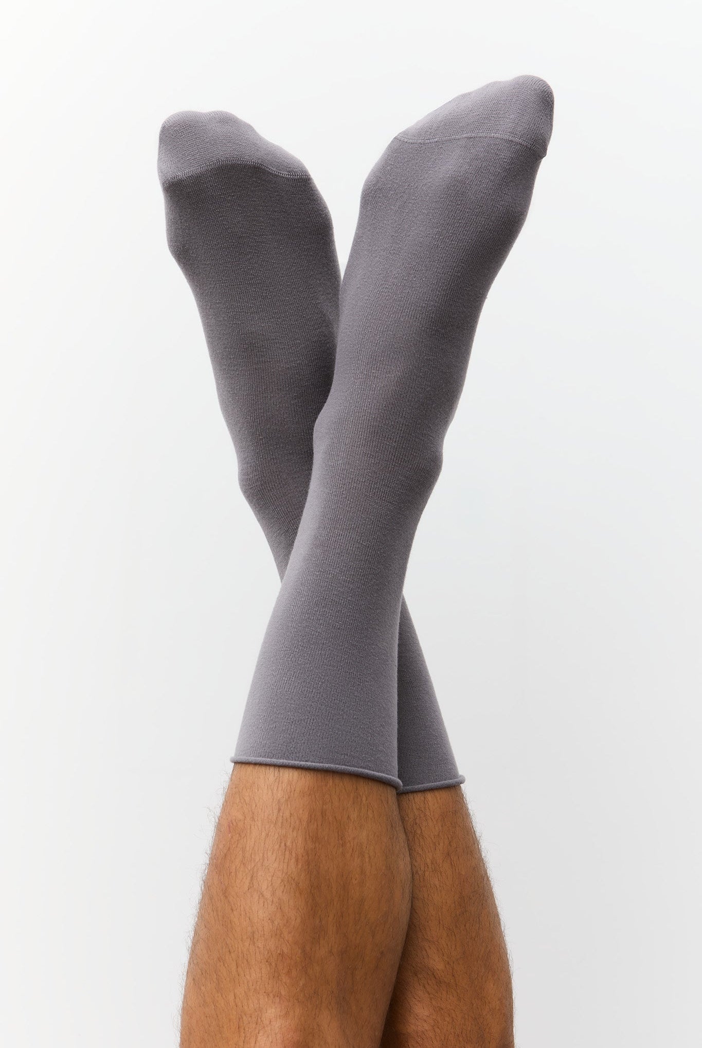 Bio-Baumwoll-Socken mit Rollrand Unisex - Evermind.eco