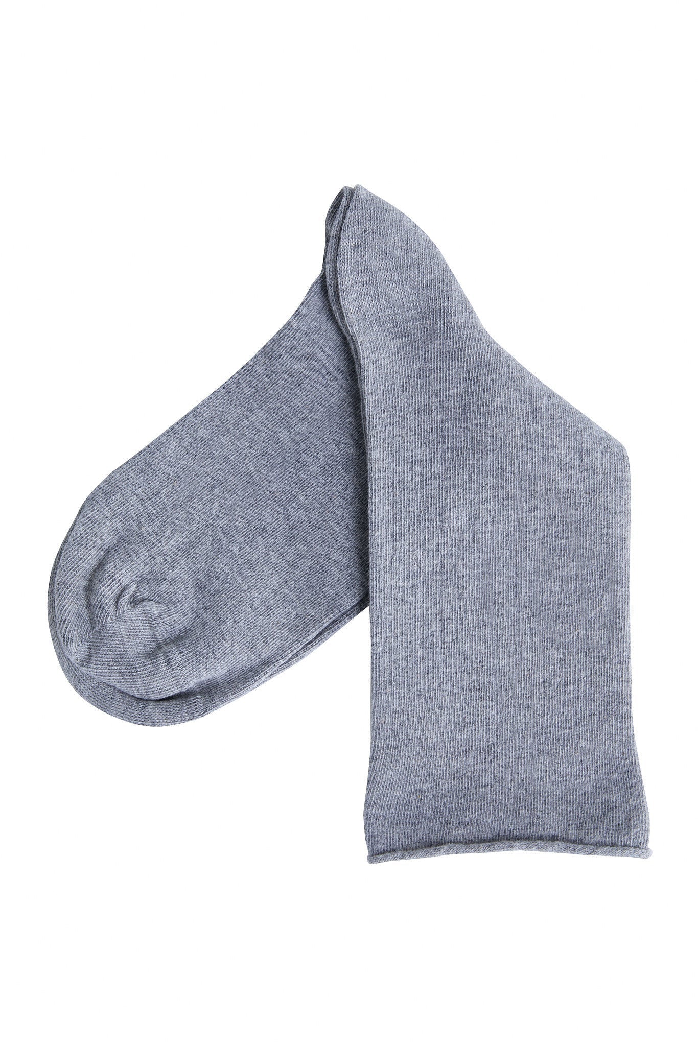 Bio-Baumwoll-Socken mit Rollrand Unisex - Evermind.eco