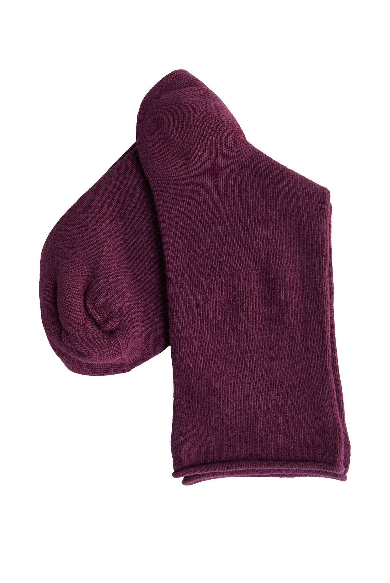 Bio-Baumwoll-Socken mit Rollrand Unisex - Evermind.eco