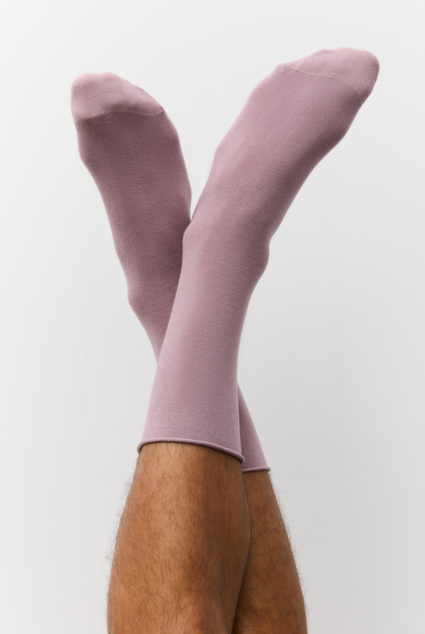Bio-Baumwoll-Socken mit Rollrand Unisex - Evermind.eco