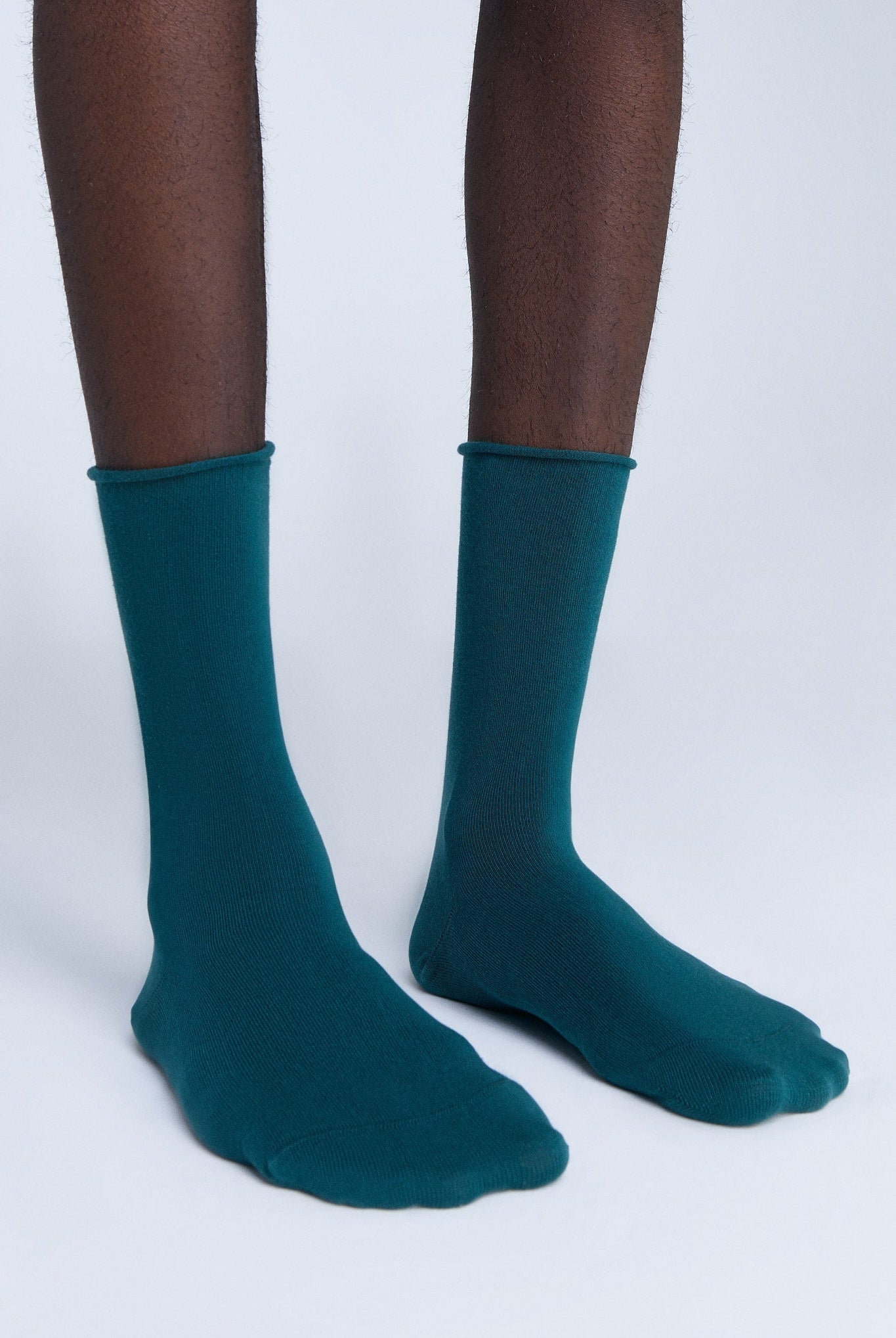 Bio-Baumwoll-Socken mit Rollrand Unisex - Evermind.eco