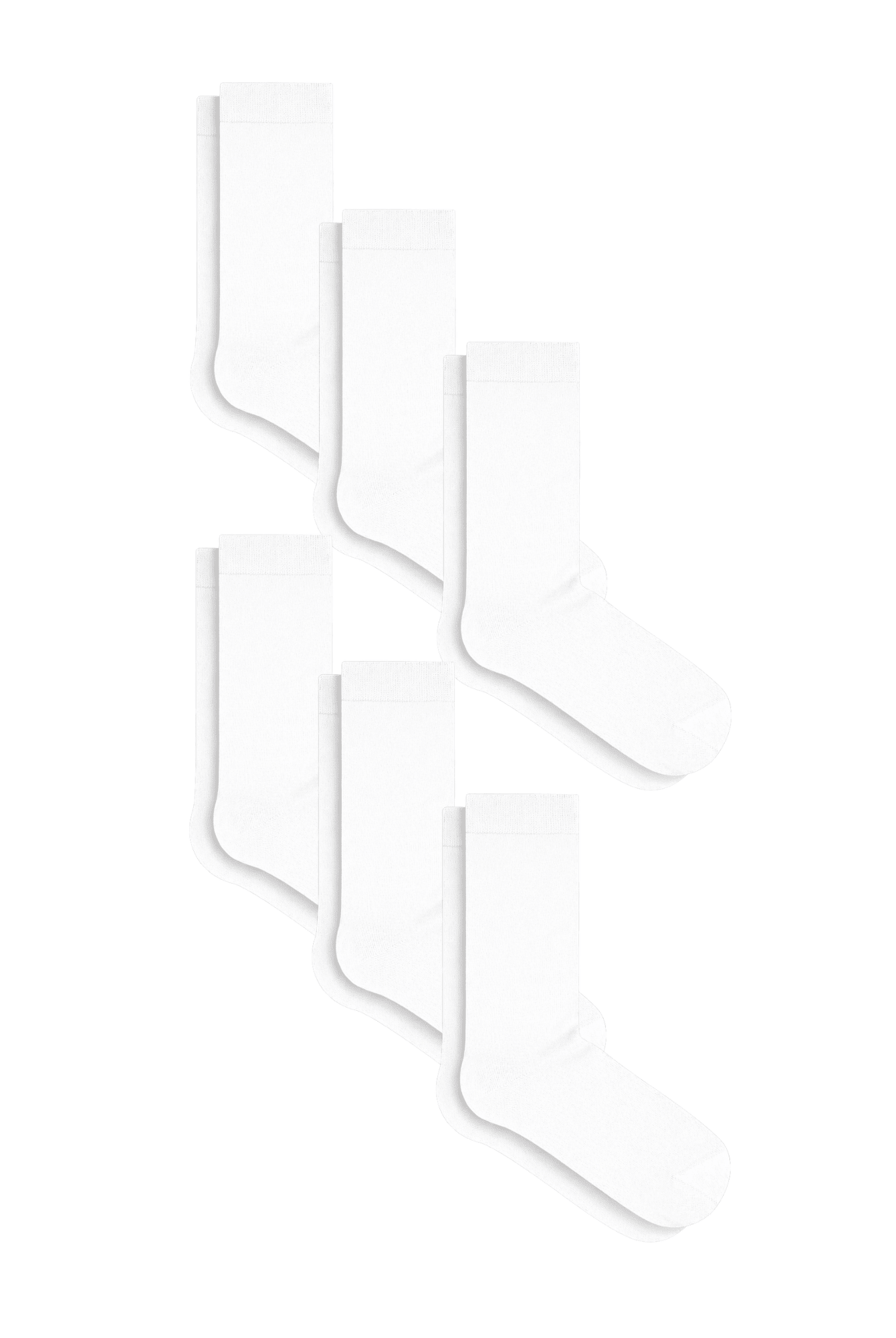 Bio-Baumwoll-Socken Unisex - 6er-Pack - Evermind.eco