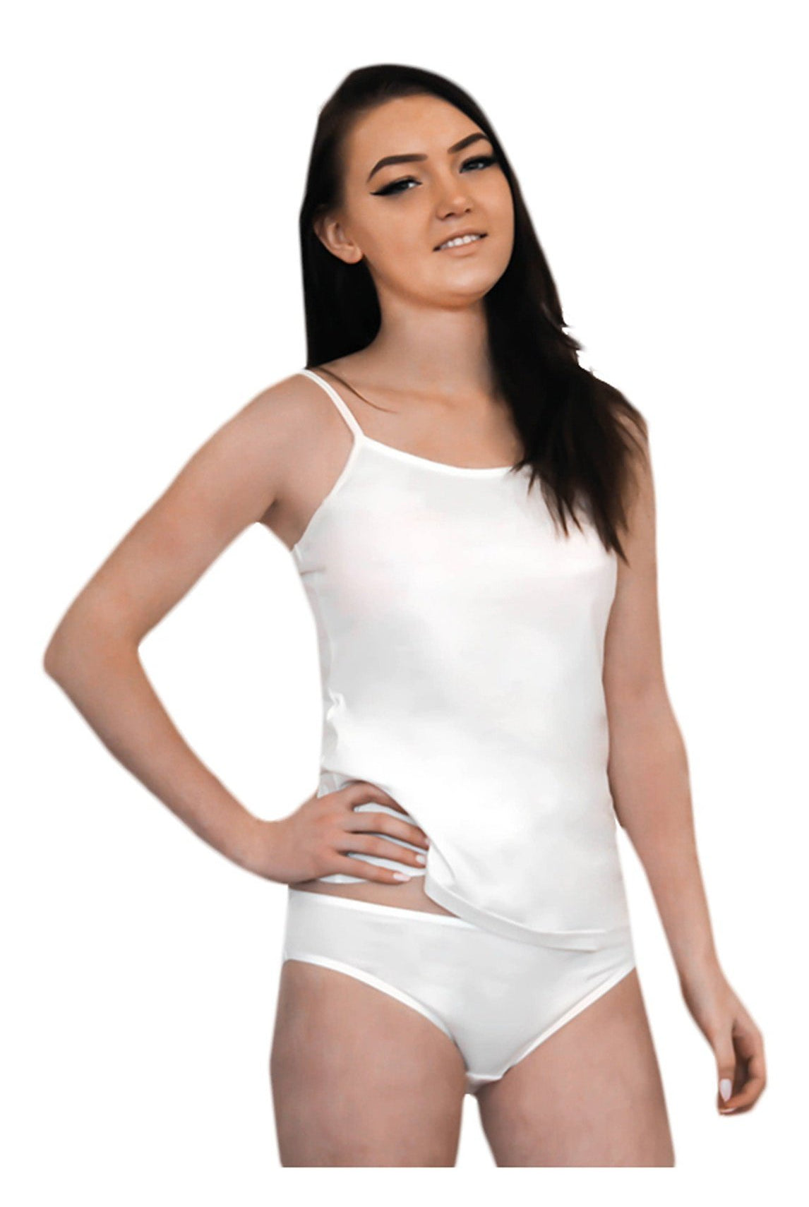 Bio-Baumwoll-Spaghettiträger-Top - Evermind.eco