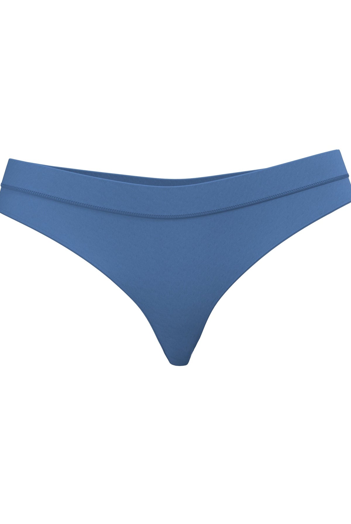 Bio-Baumwoll-String hoher Bund - 2er Pack - Evermind.eco