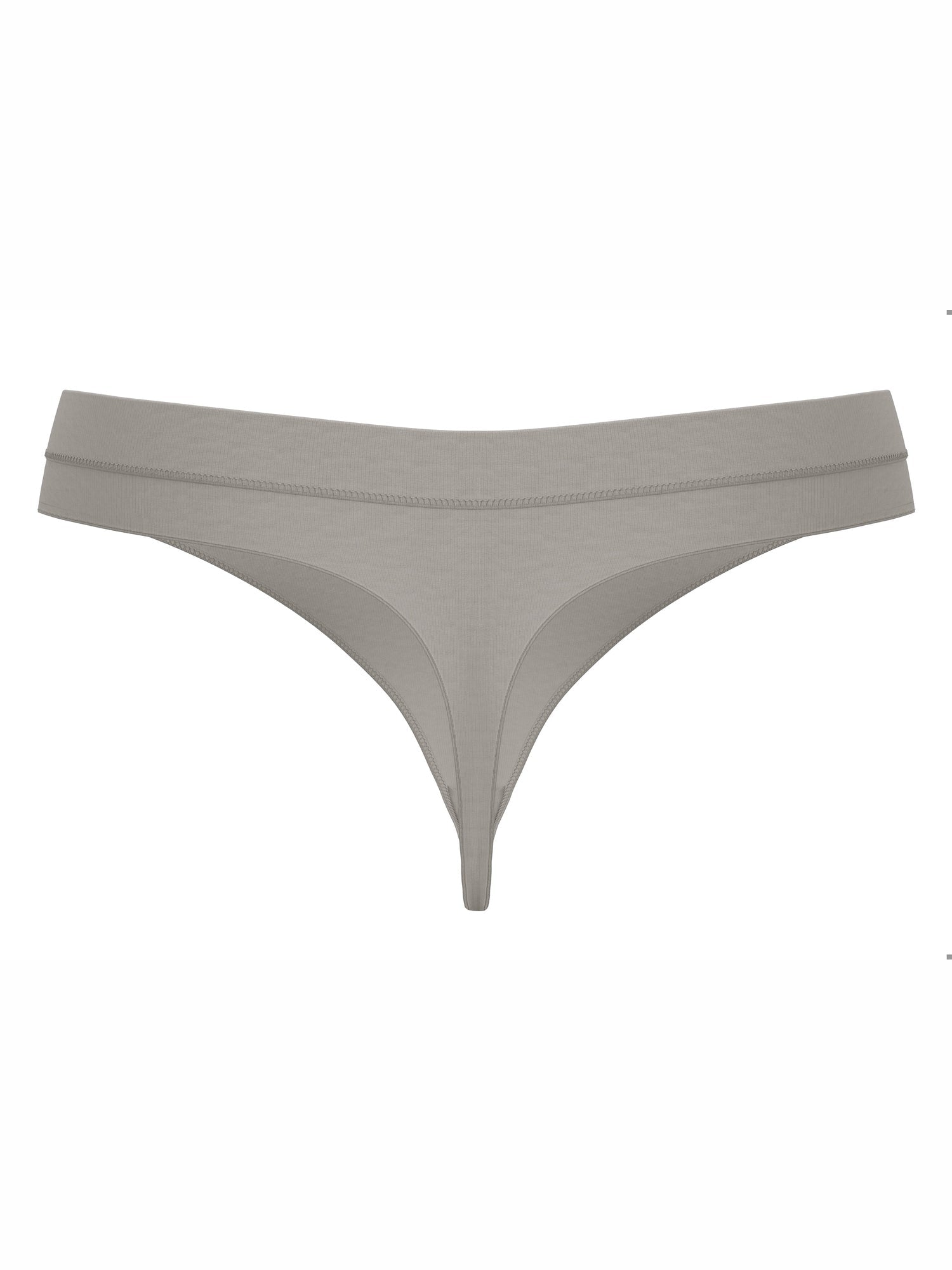 Bio-Baumwoll-String hoher Bund - 2er Pack - Evermind.eco