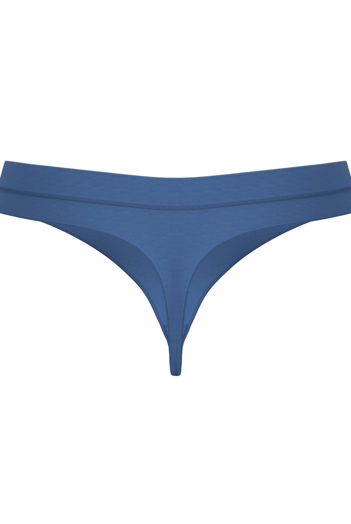 Bio-Baumwoll-String hoher Bund - 2er Pack - Evermind.eco