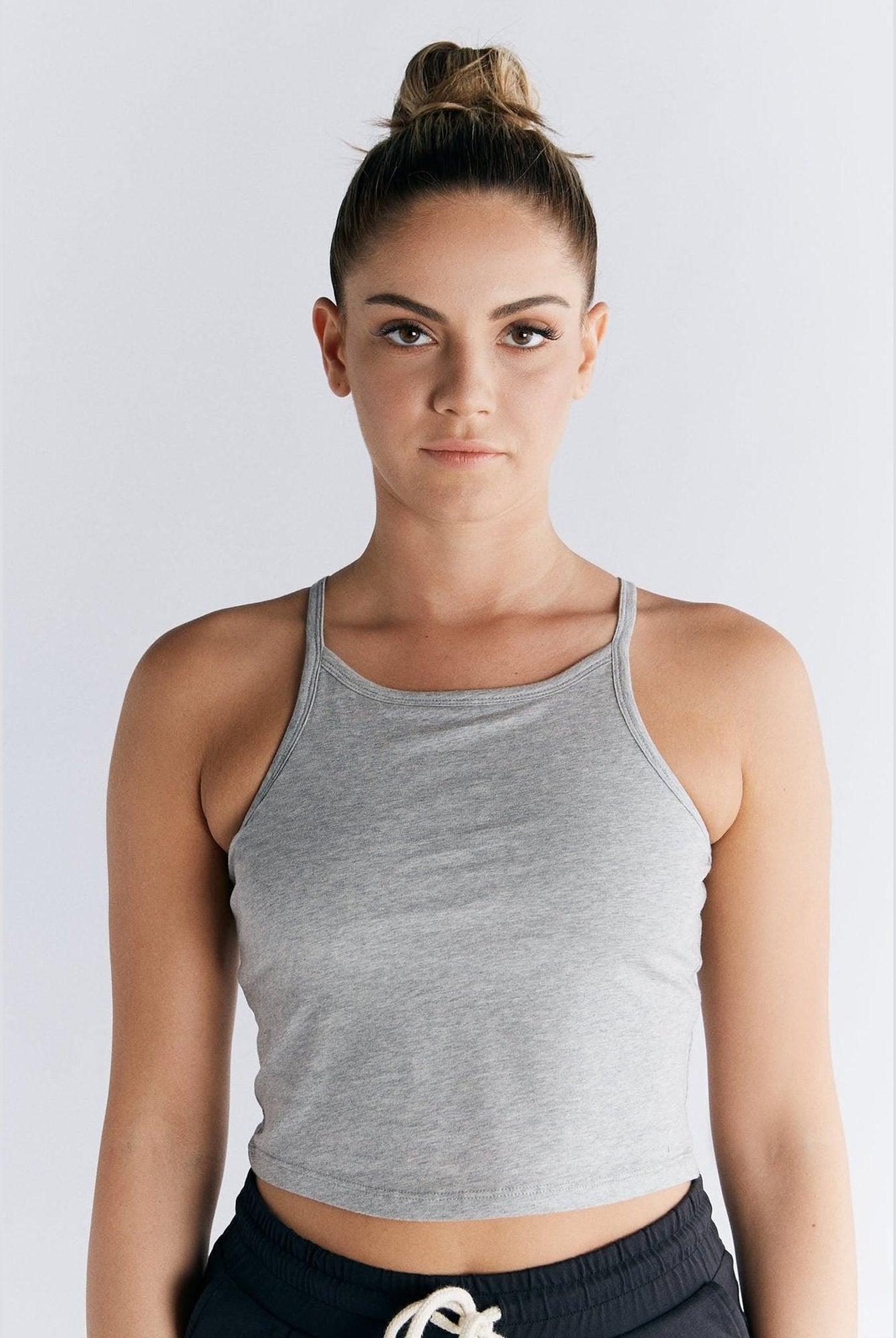 Bio-Baumwoll Top mit Bustier - Evermind.eco