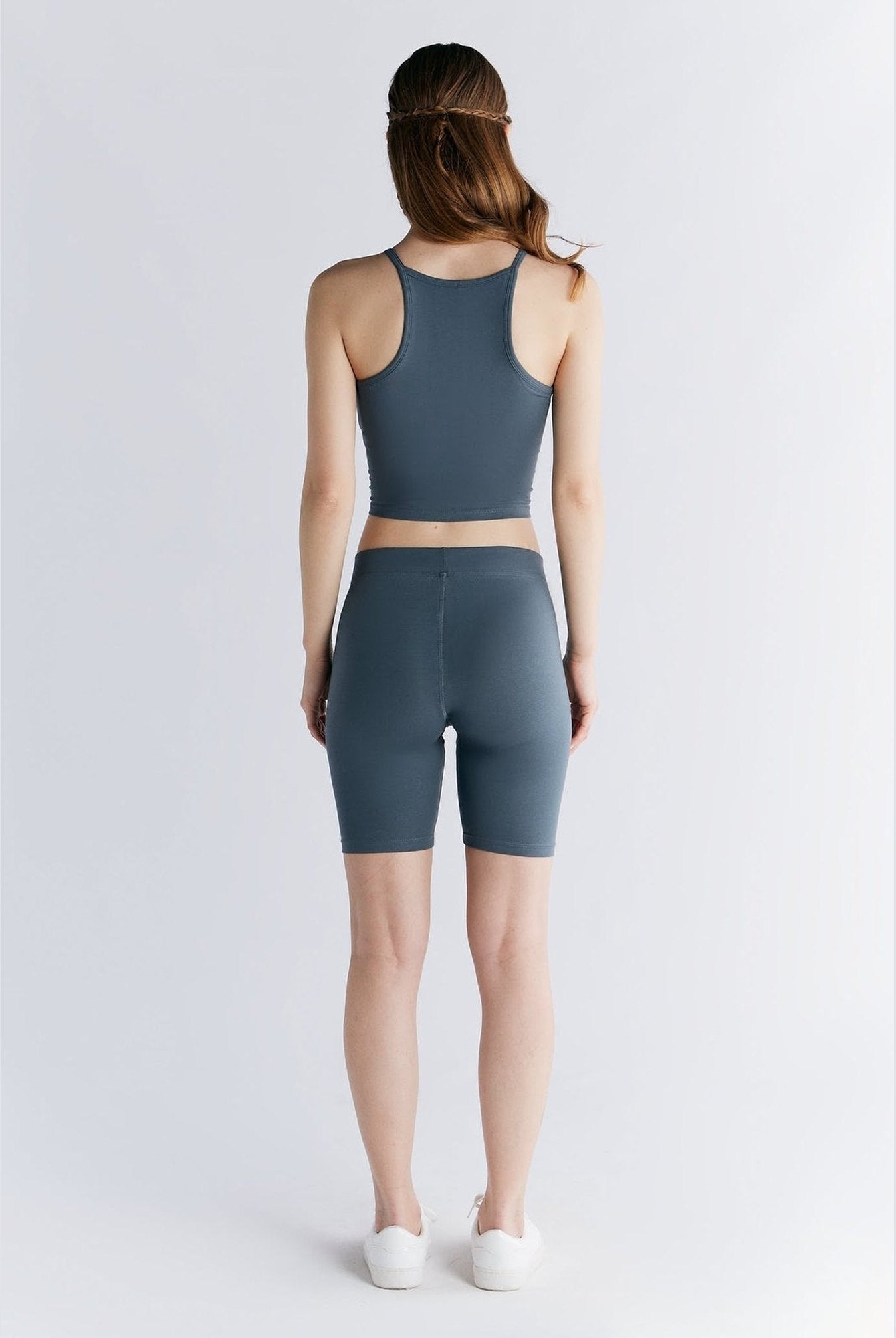 Bio-Baumwoll Top mit Bustier - Evermind.eco