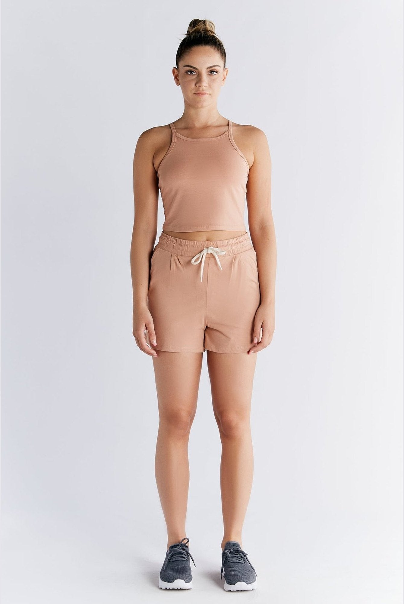 Bio-Baumwoll Top mit Bustier - Evermind.eco