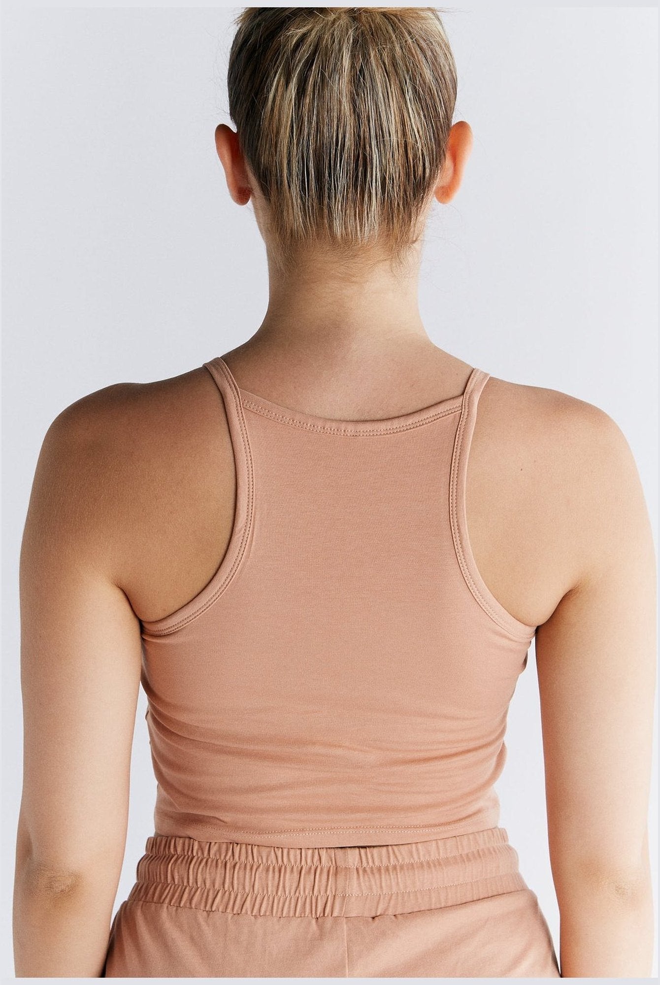 Bio-Baumwoll Top mit Bustier - Evermind.eco