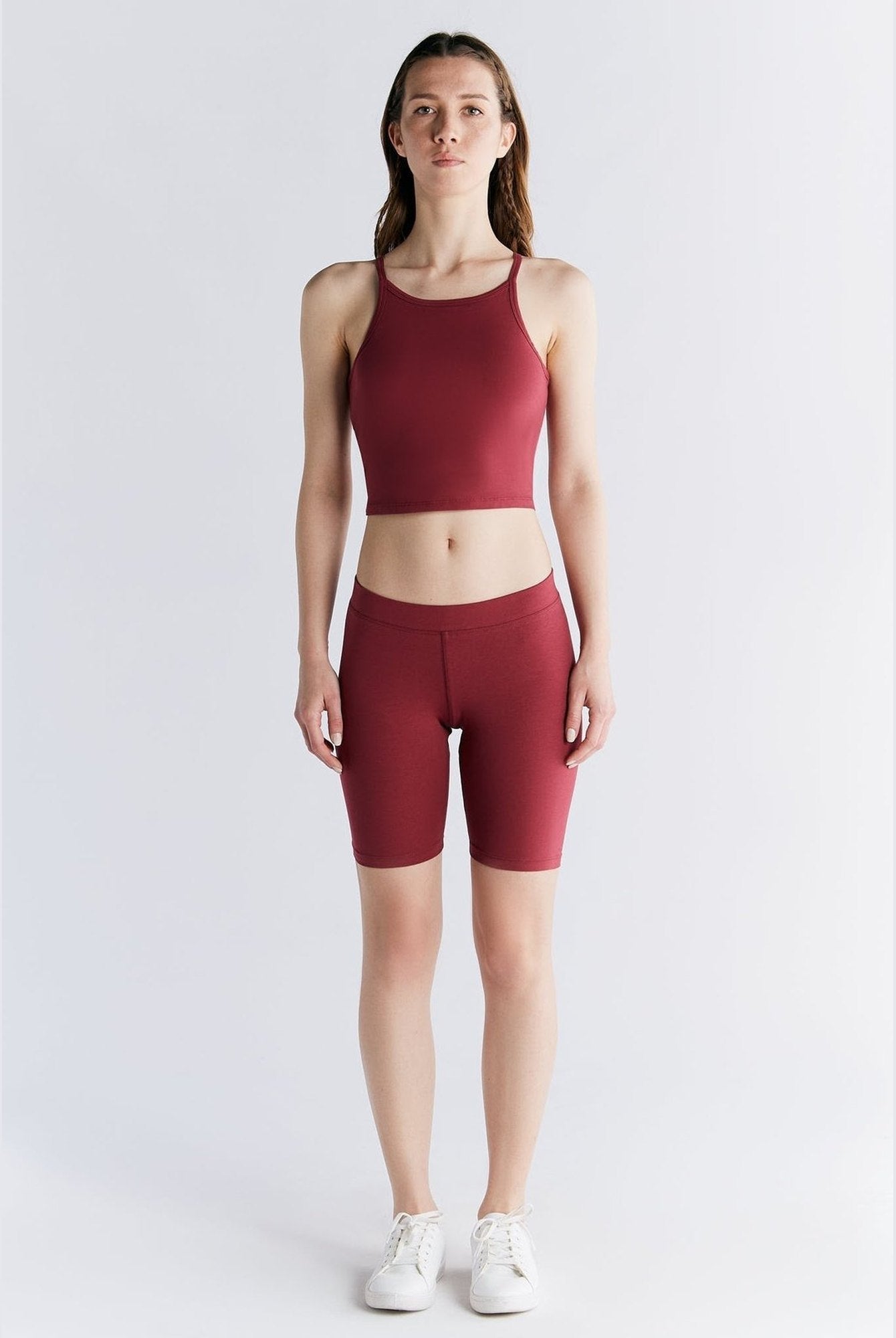 Bio-Baumwoll Top mit Bustier - Evermind.eco