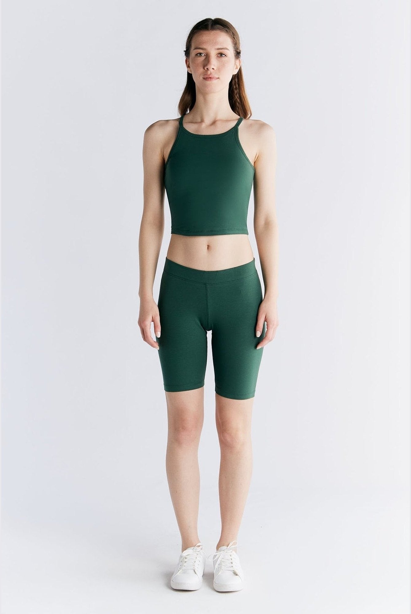 Bio-Baumwoll Top mit Bustier - Evermind.eco