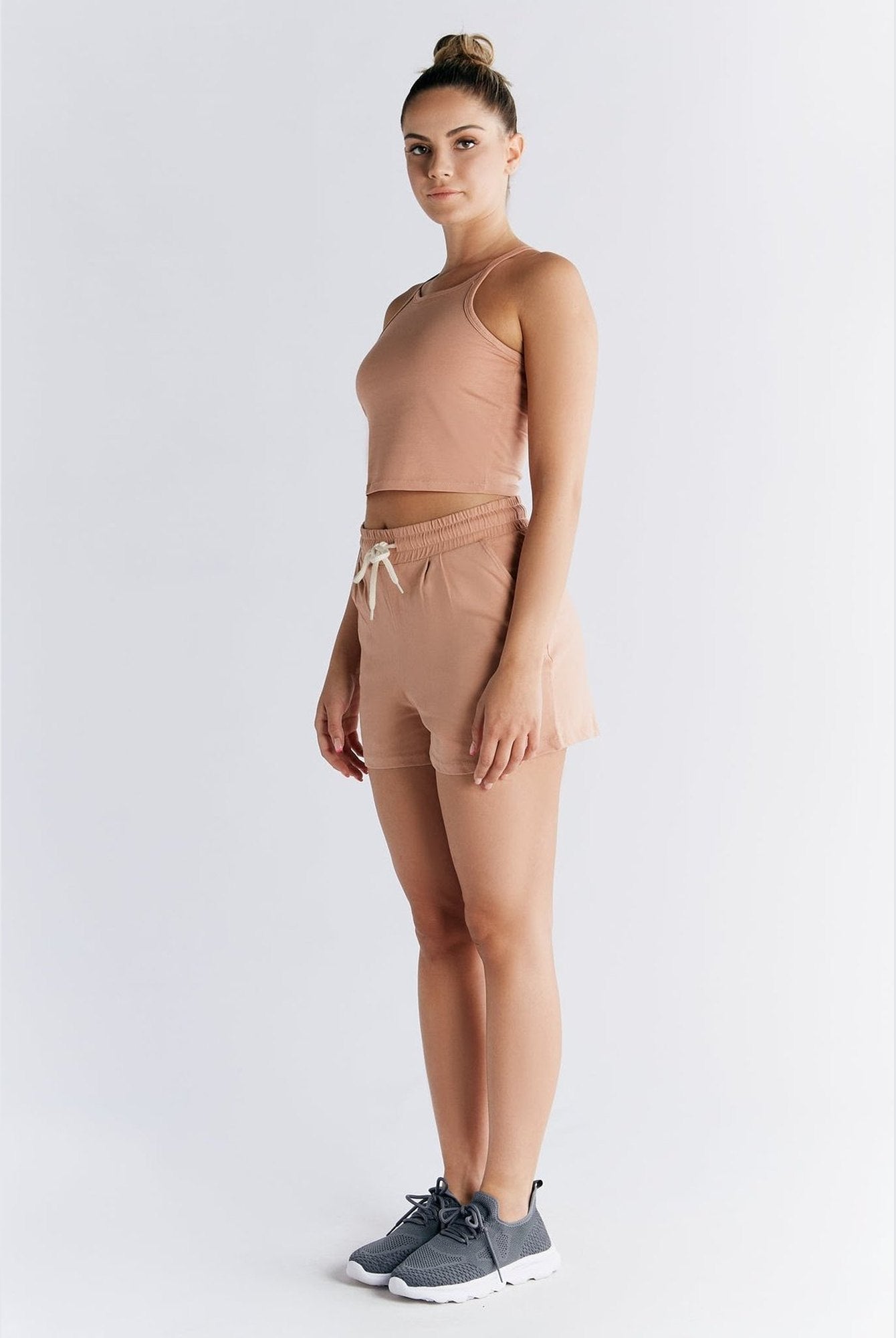 Bio-Baumwoll Top mit Bustier - Evermind.eco