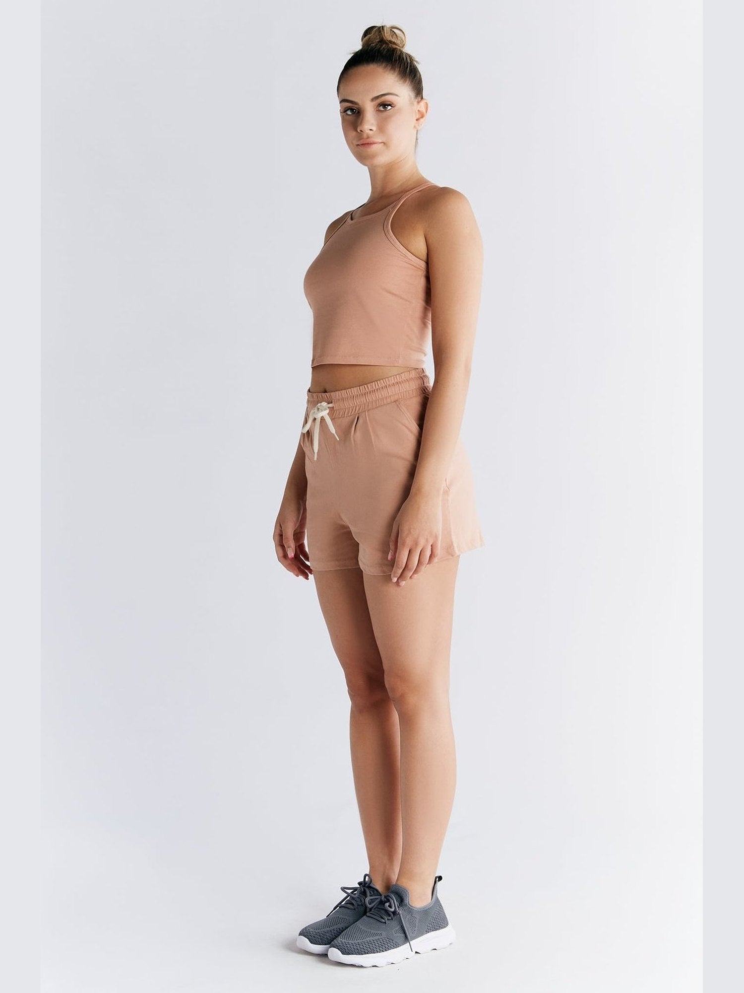 Bio-Baumwoll Top mit Bustier - Evermind.eco
