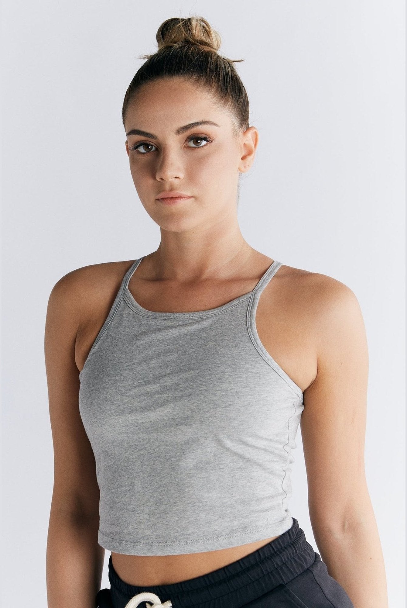 Bio-Baumwoll Top mit Bustier - Evermind.eco