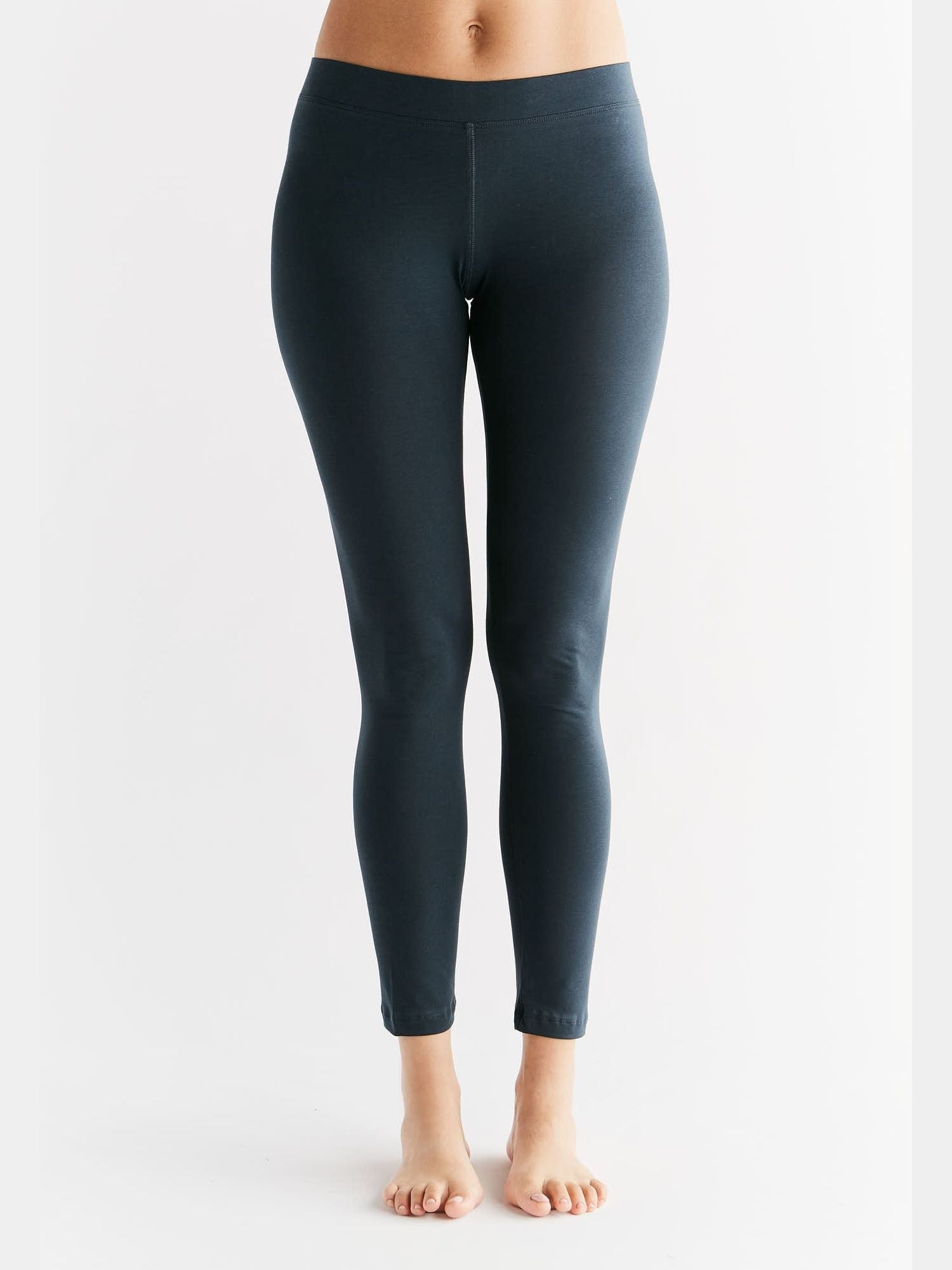 Damen Bio-Baumwoll Jersey-Leggings - Evermind.eco