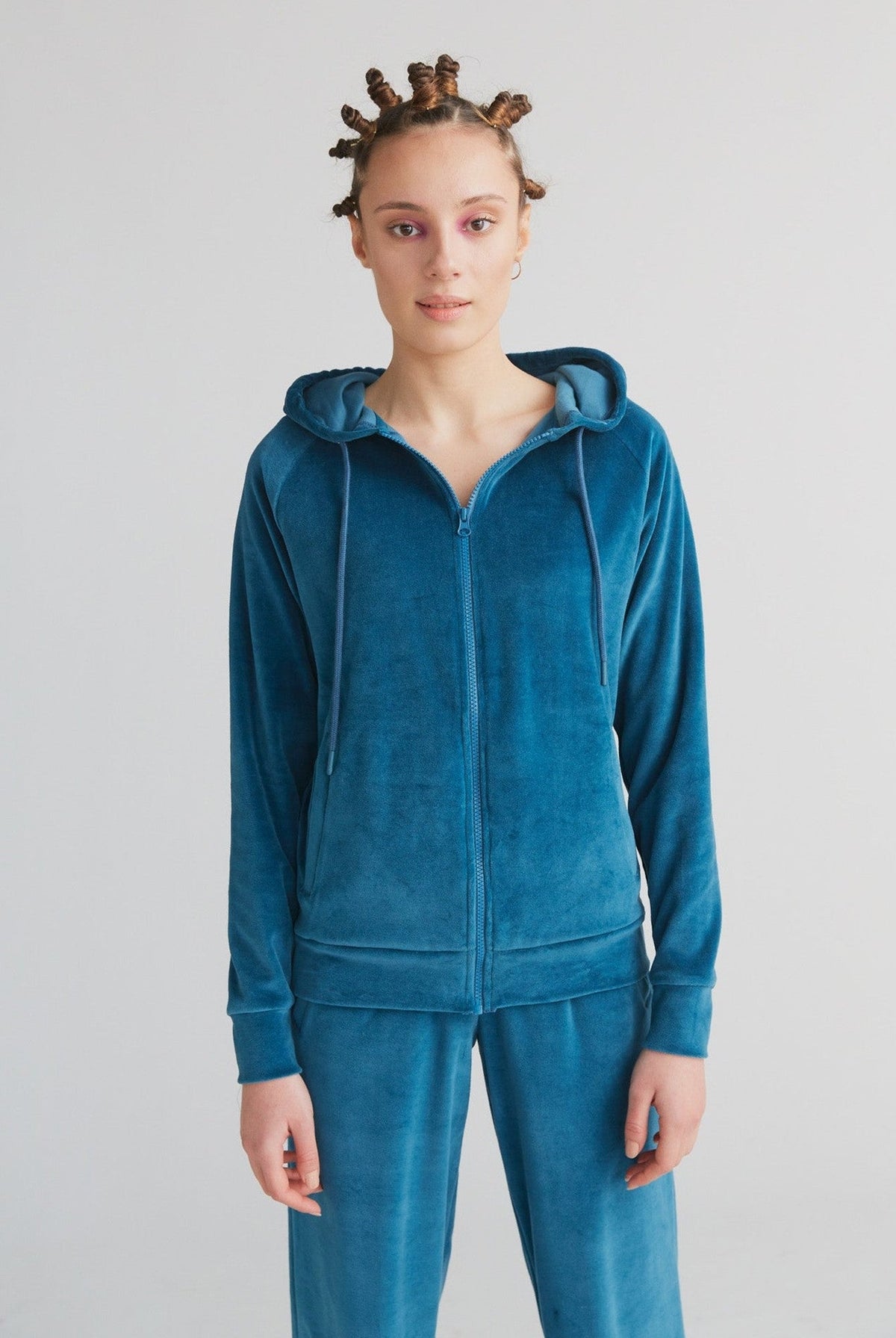 Damen Bio-Baumwoll Nickijacke - Evermind.eco