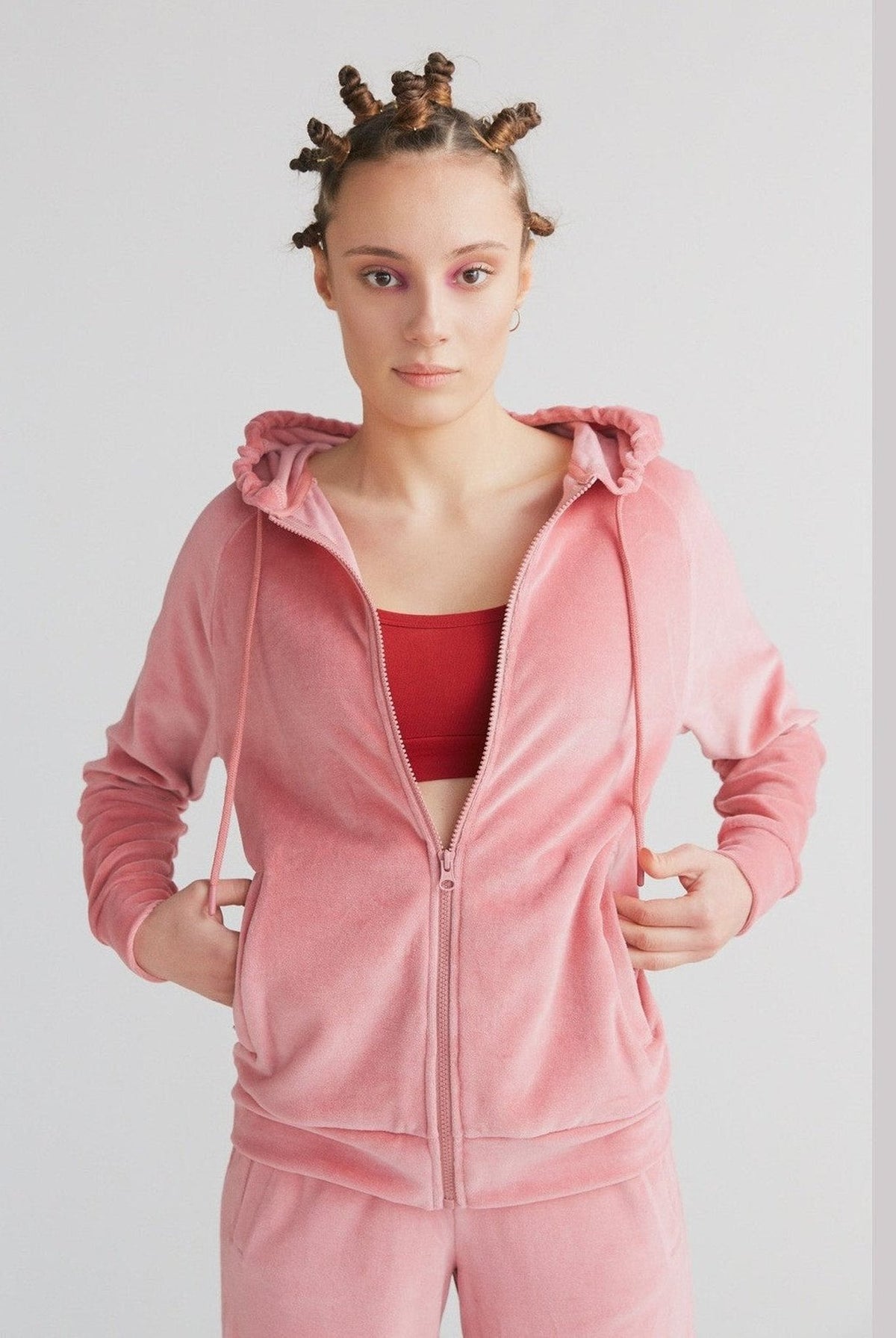 Damen Bio-Baumwoll Nickijacke - Evermind.eco