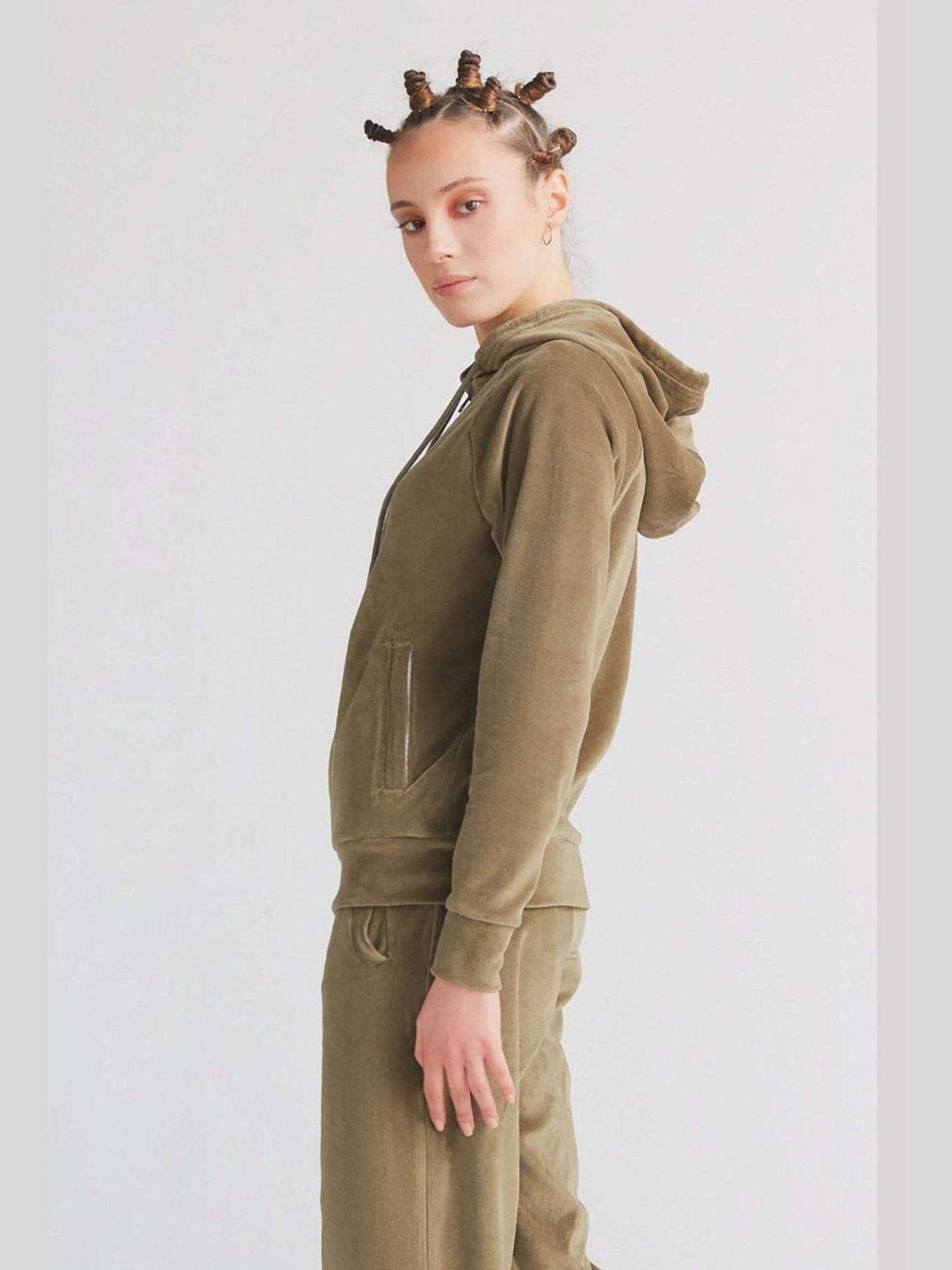 Damen Bio-Baumwoll Nickijacke - Evermind.eco