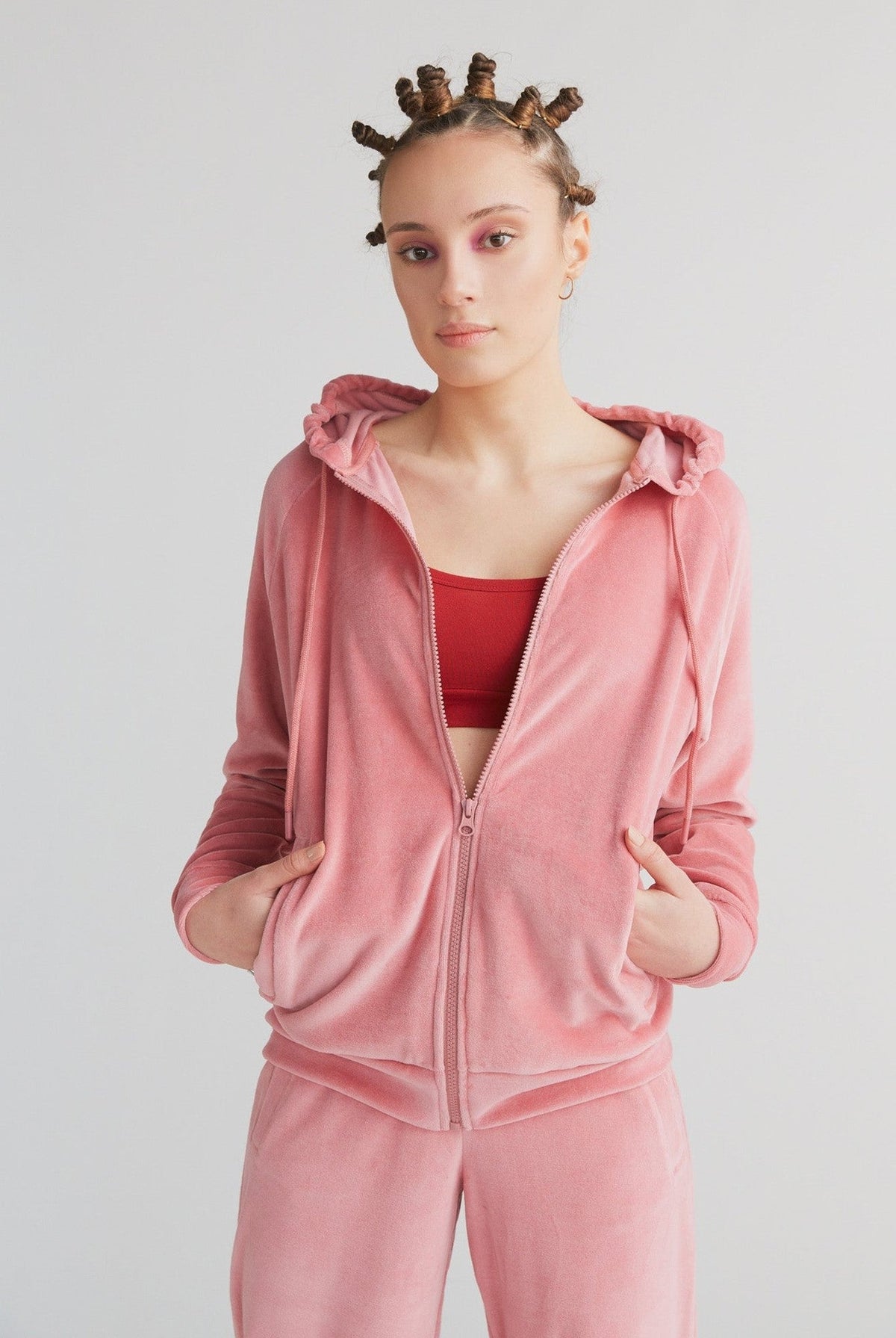Damen Bio-Baumwoll Nickijacke - Evermind.eco