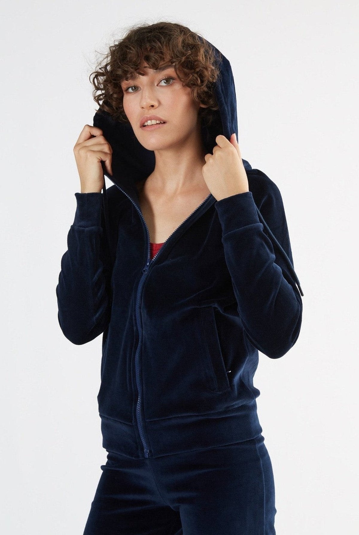 Damen Bio-Baumwoll Nickijacke - Evermind.eco