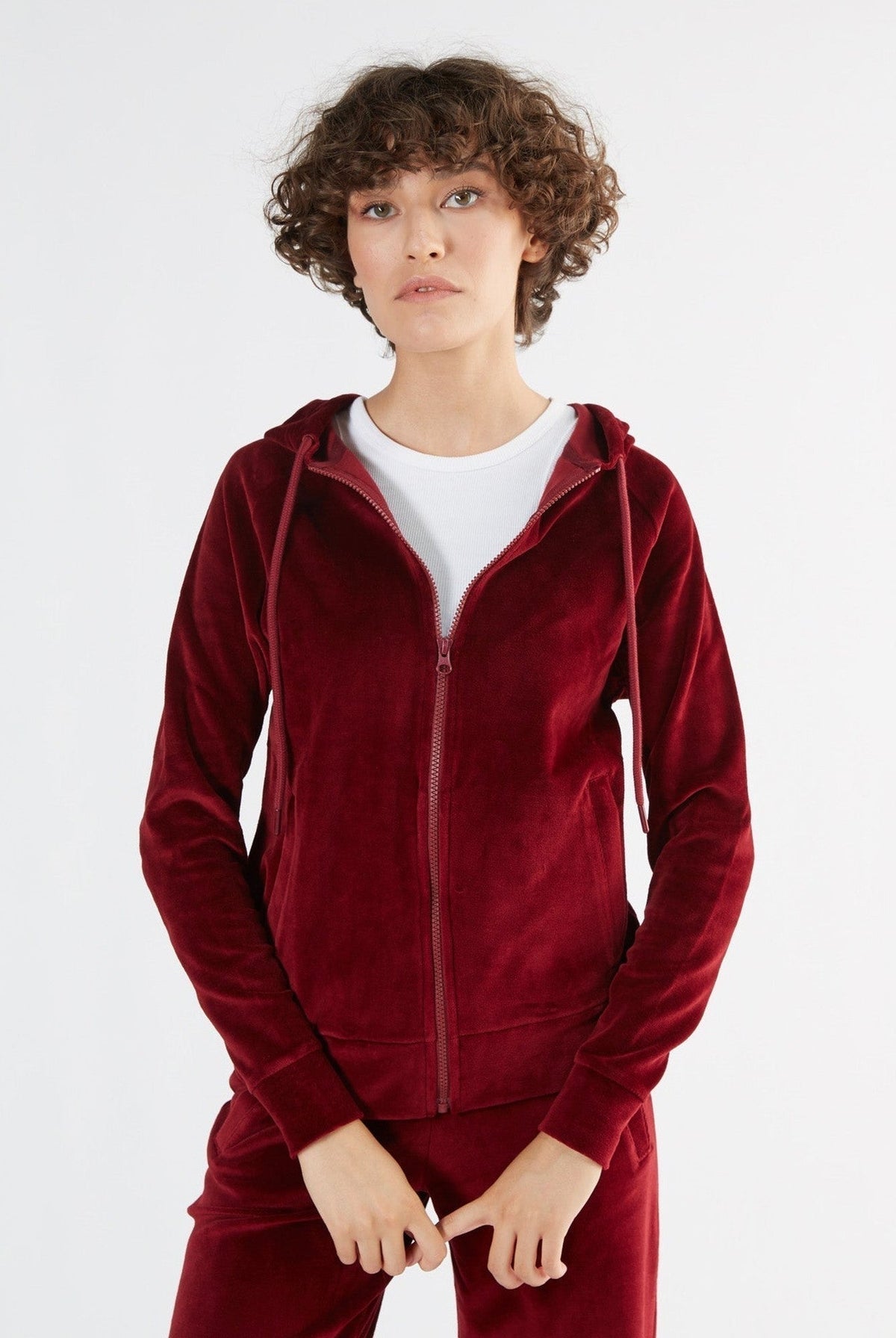 Damen Bio-Baumwoll Nickijacke - Evermind.eco