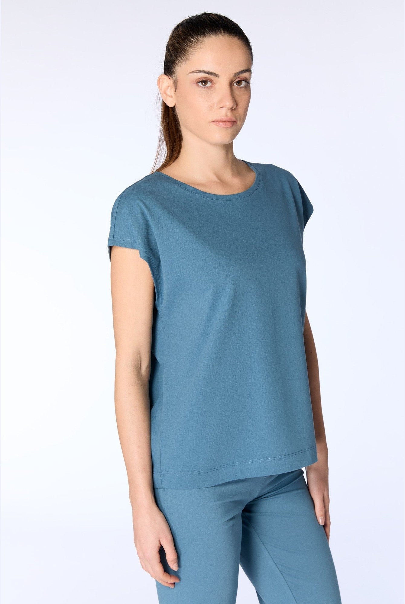 Damen Bio-Baumwoll-Oversize-Shirt - Evermind.eco
