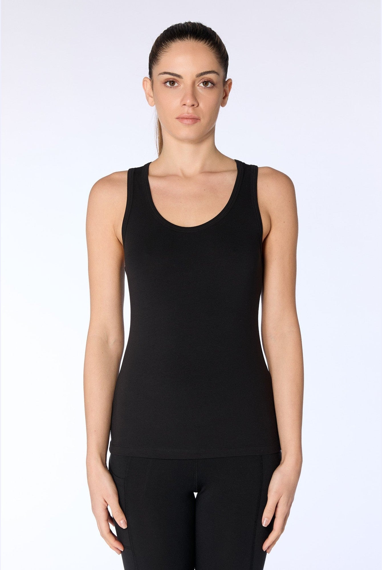 Damen Bio-Baumwoll-Racerback-Top - Evermind.eco