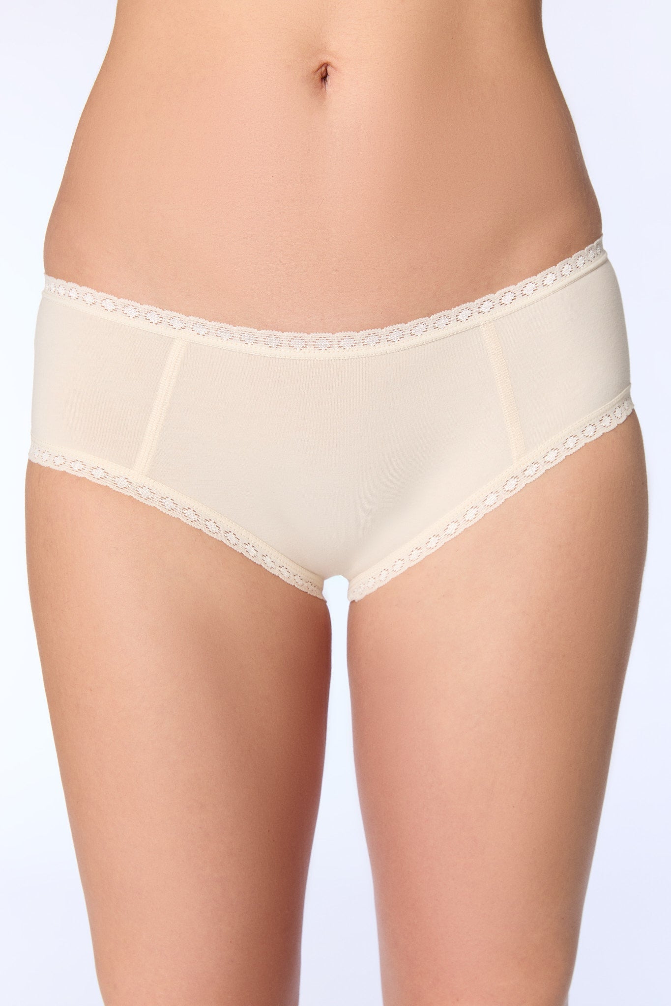 Damen Hipster mit Spitze (2er-Pack) - Evermind.eco
